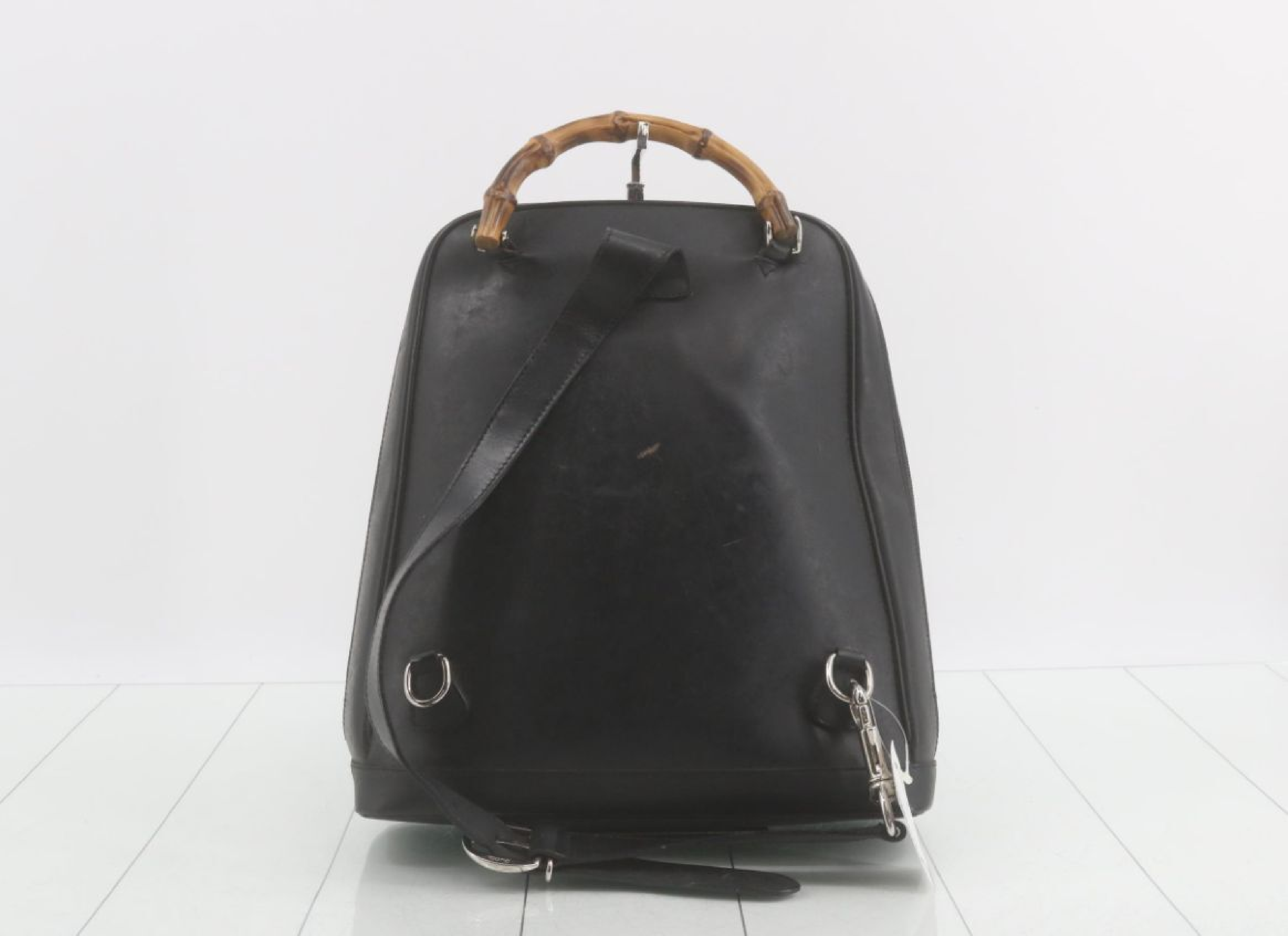 backpack, calfskin, black. — view 2