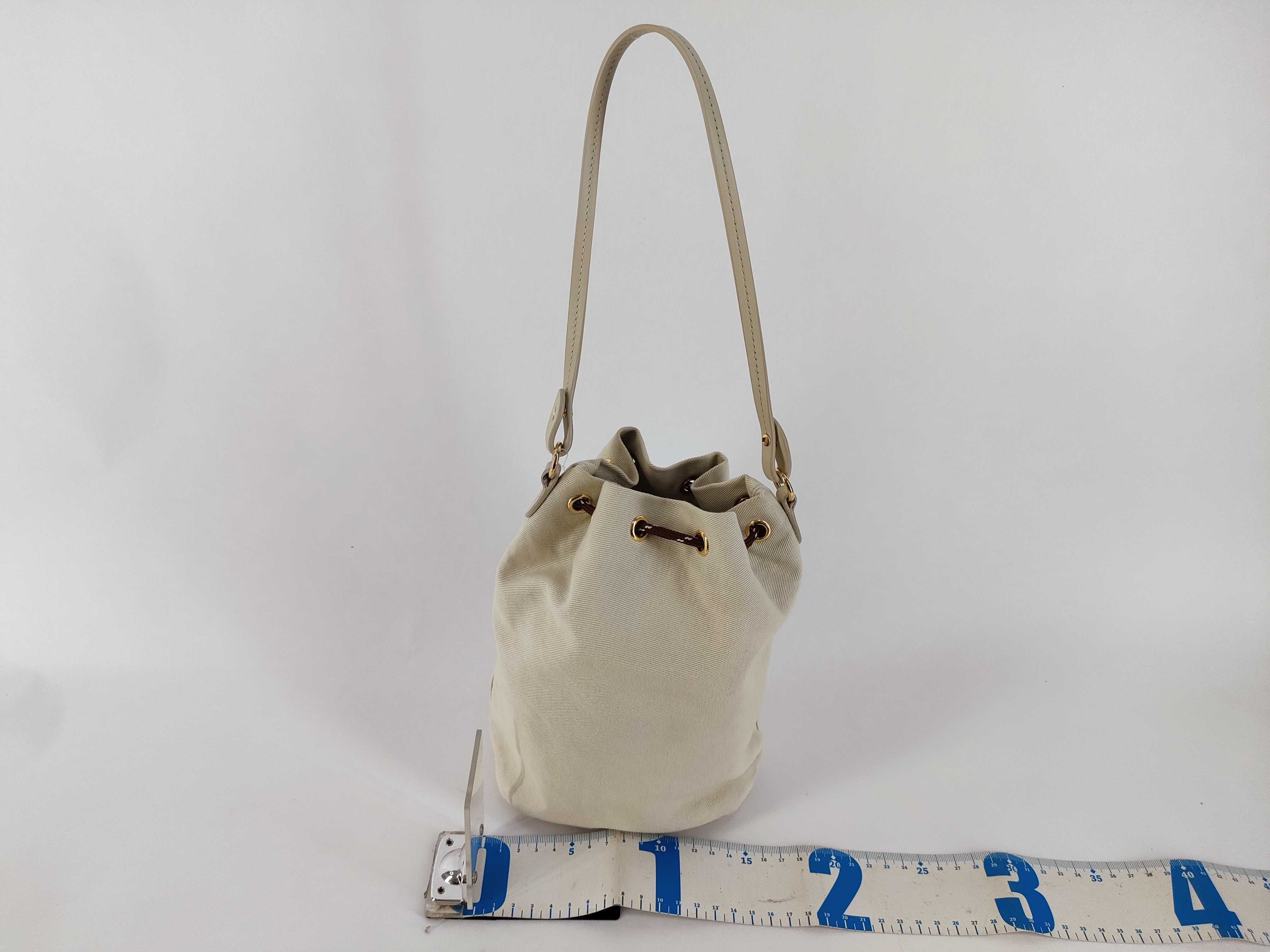 handbag 5NR038 Gabardine beige handbag — view 2