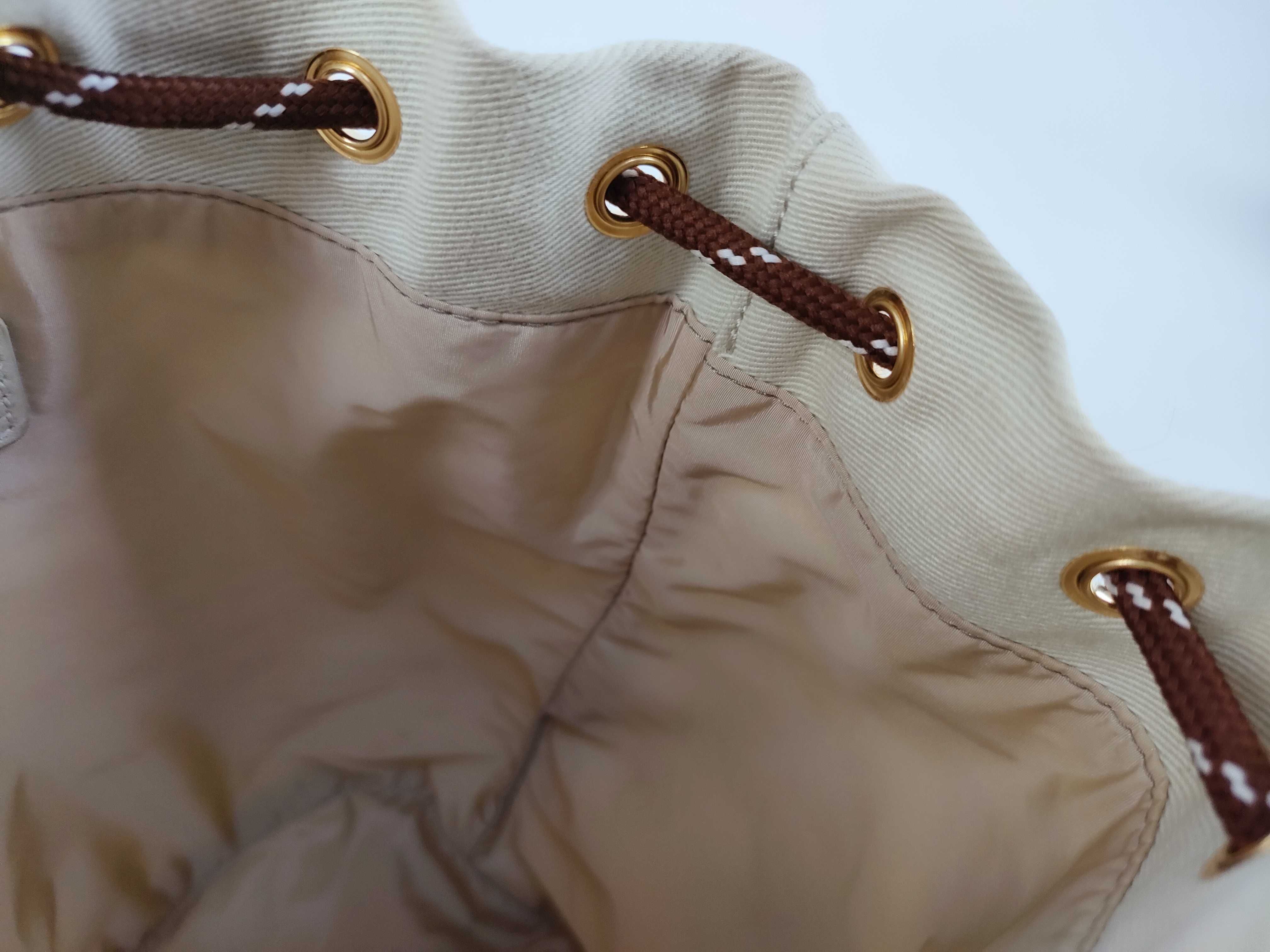 handbag 5NR038 Gabardine beige handbag — view 12