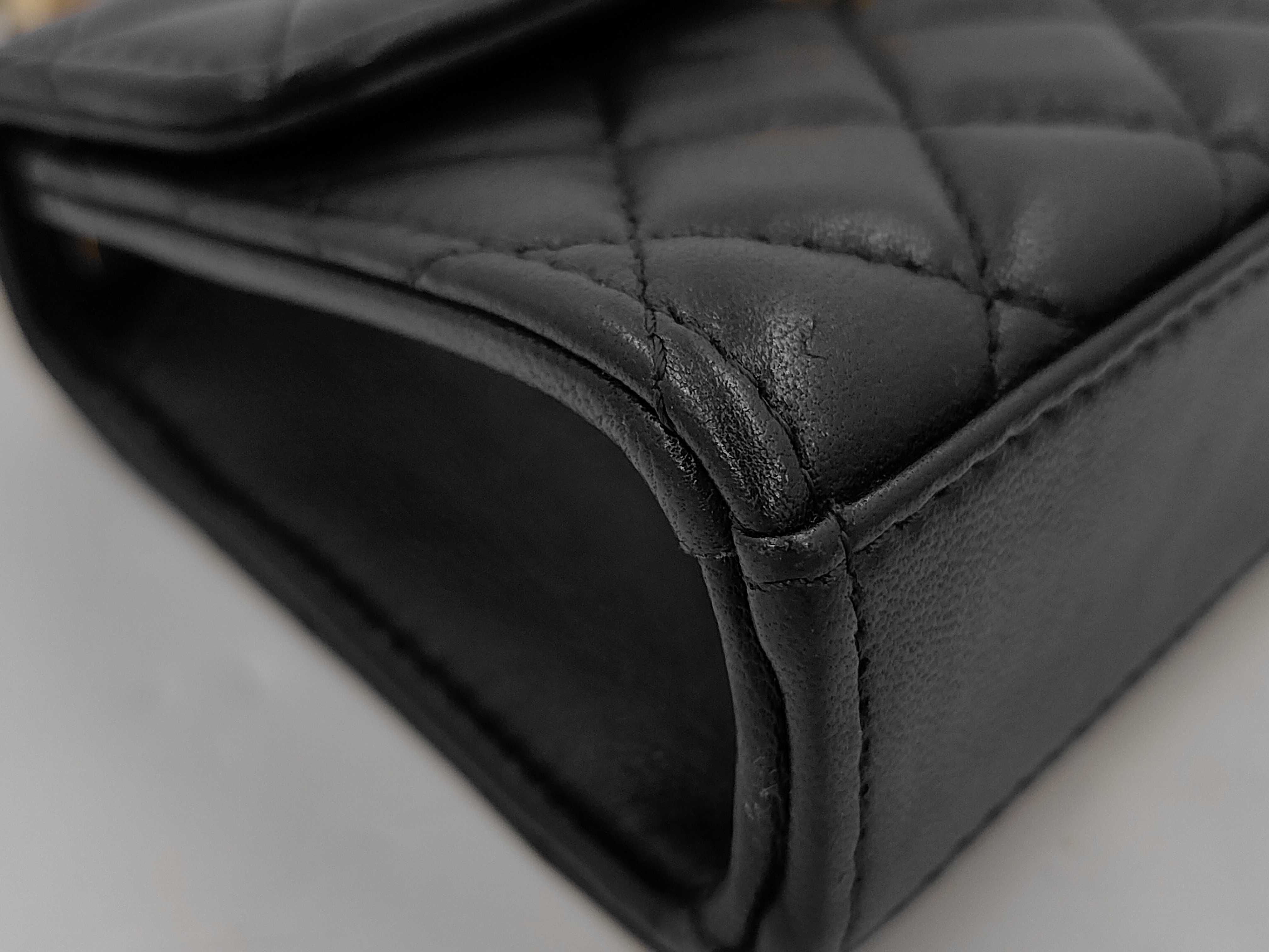 Chain Shoulder Mini Top Hand Shoulder Bag — view 3