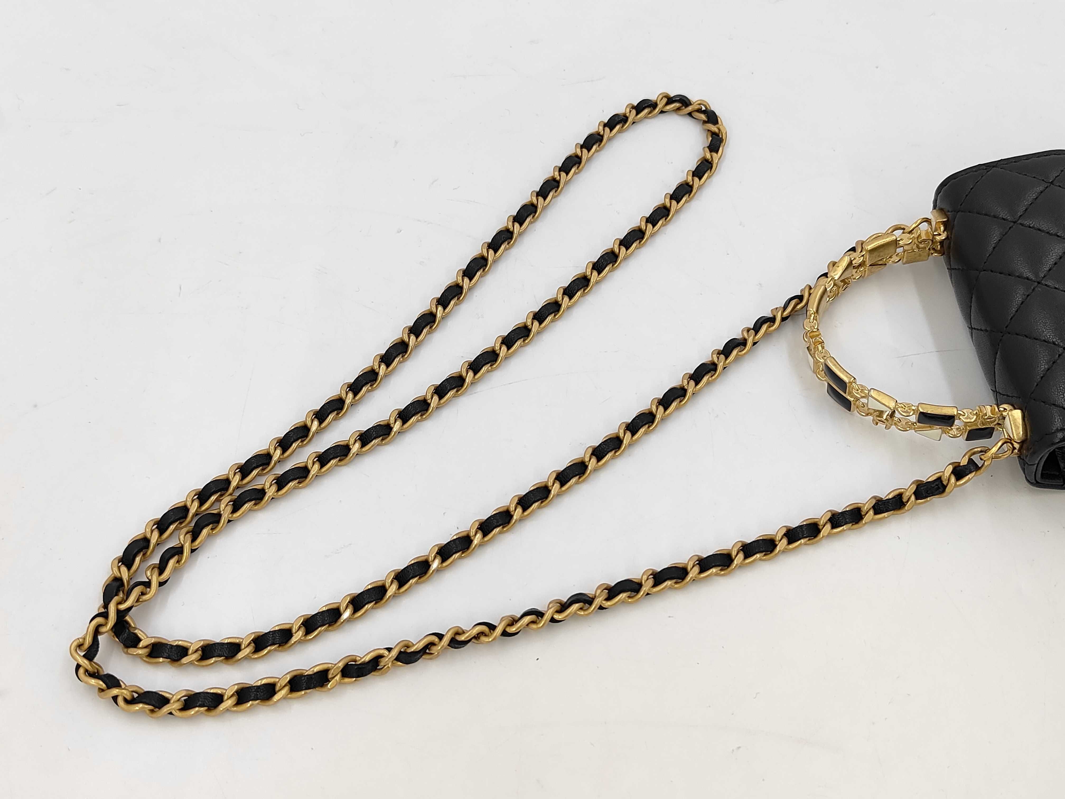 Chain Shoulder Mini Top Hand Shoulder Bag — view 5