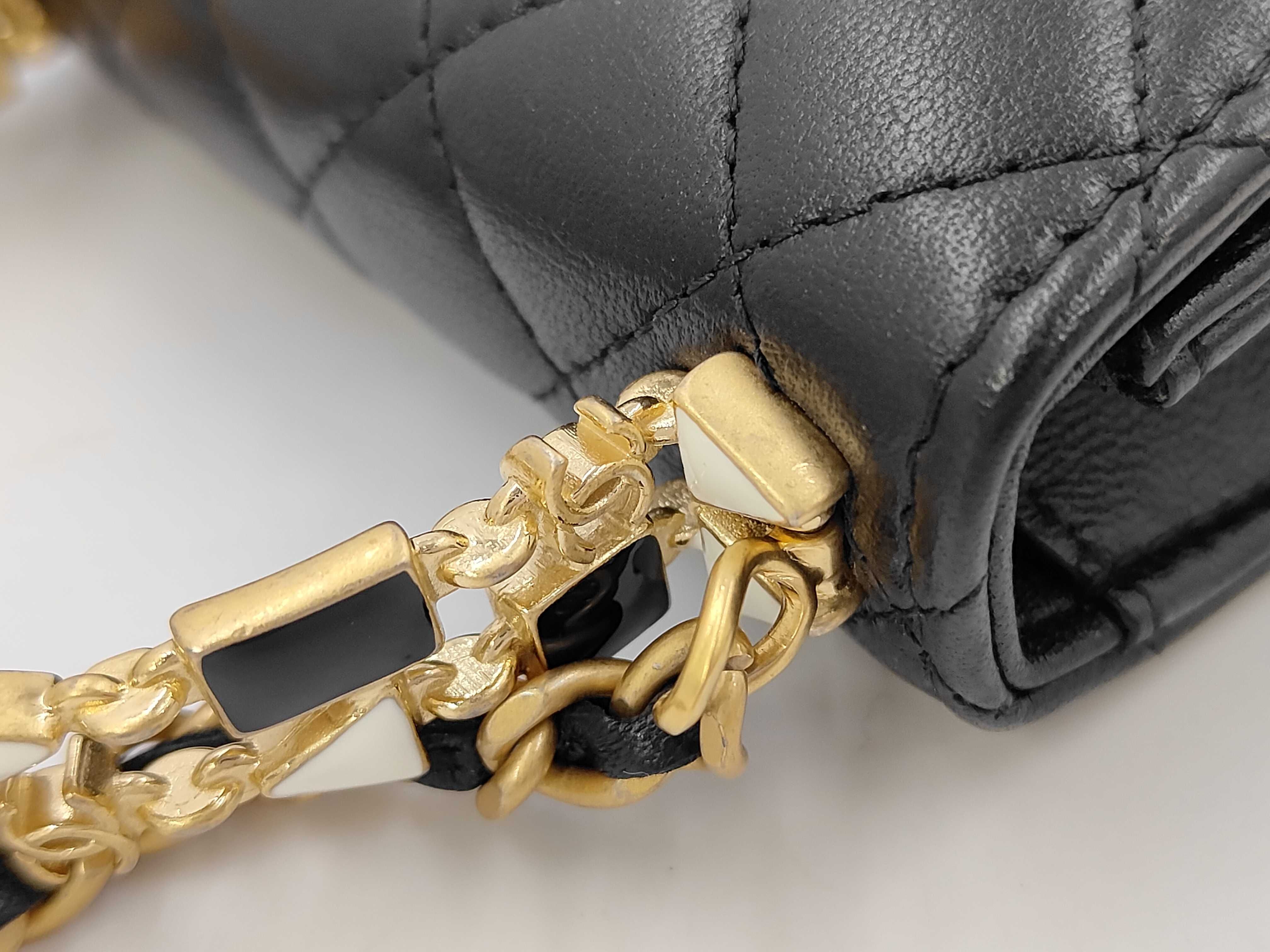Chain Shoulder Mini Top Hand Shoulder Bag — view 7