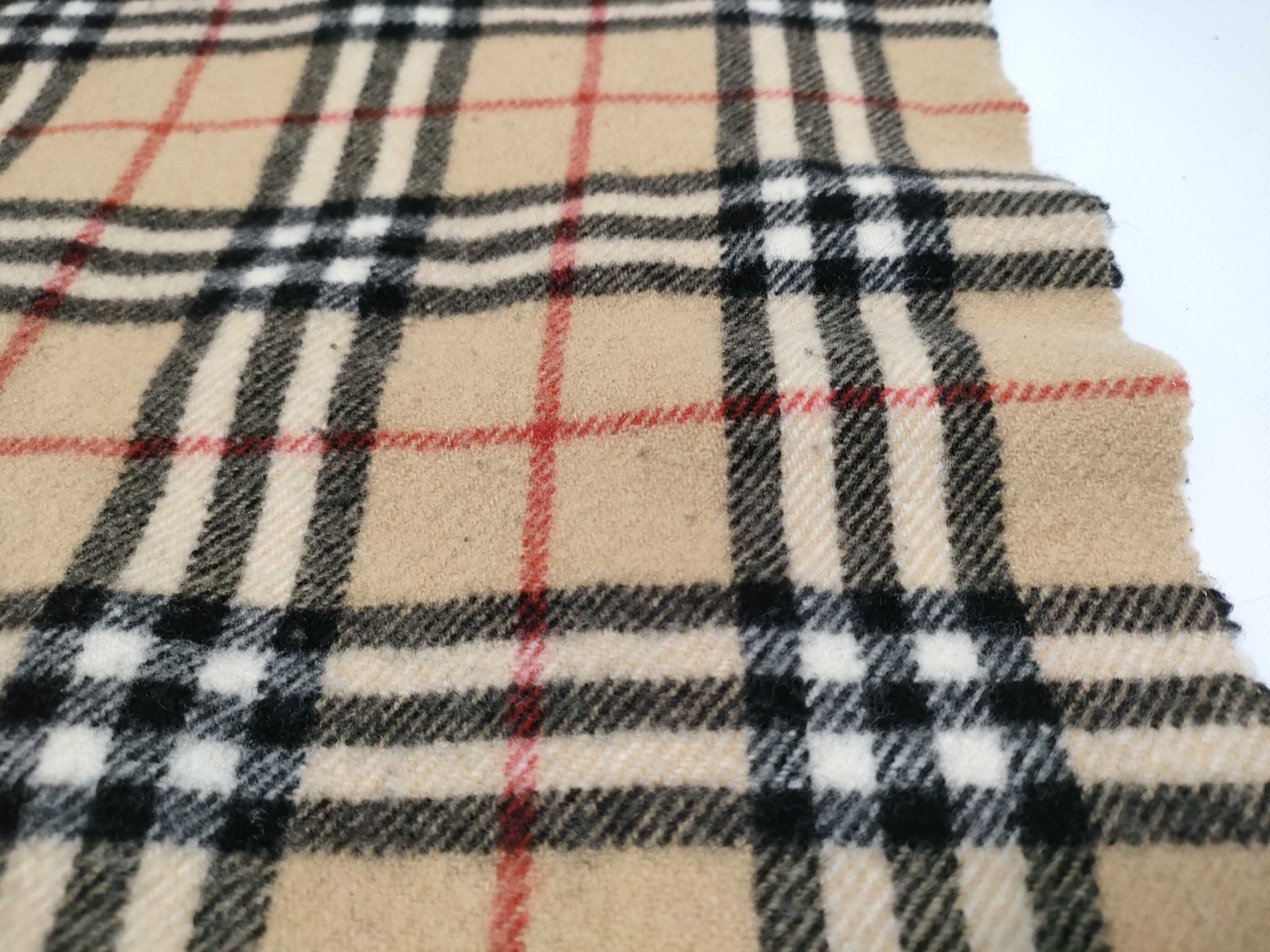 Nova Check Beige Shawl, Throw, and Other Accessories — view 5