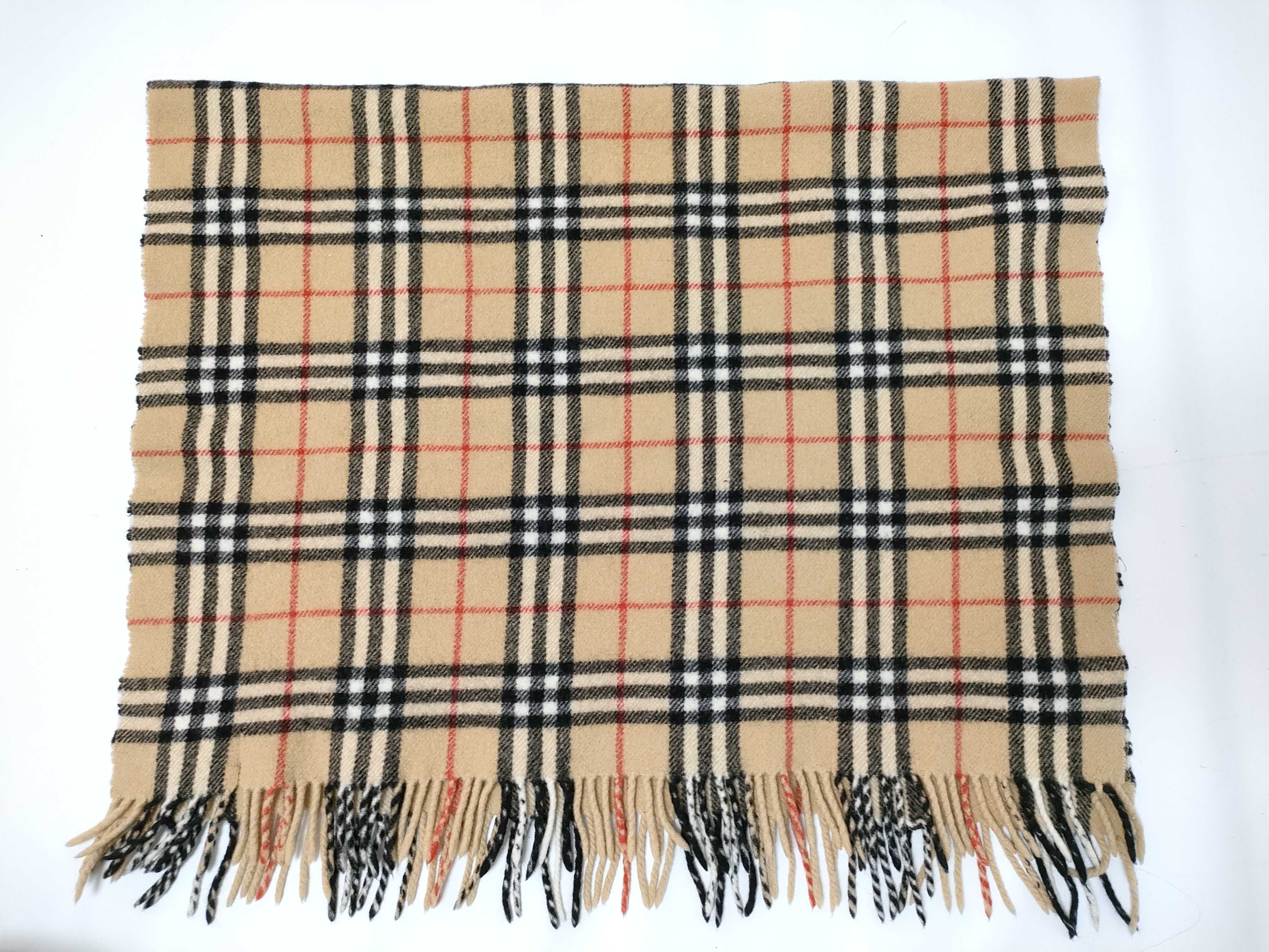 Nova Check Beige Shawl, Throw, and Other Accessories — view 9