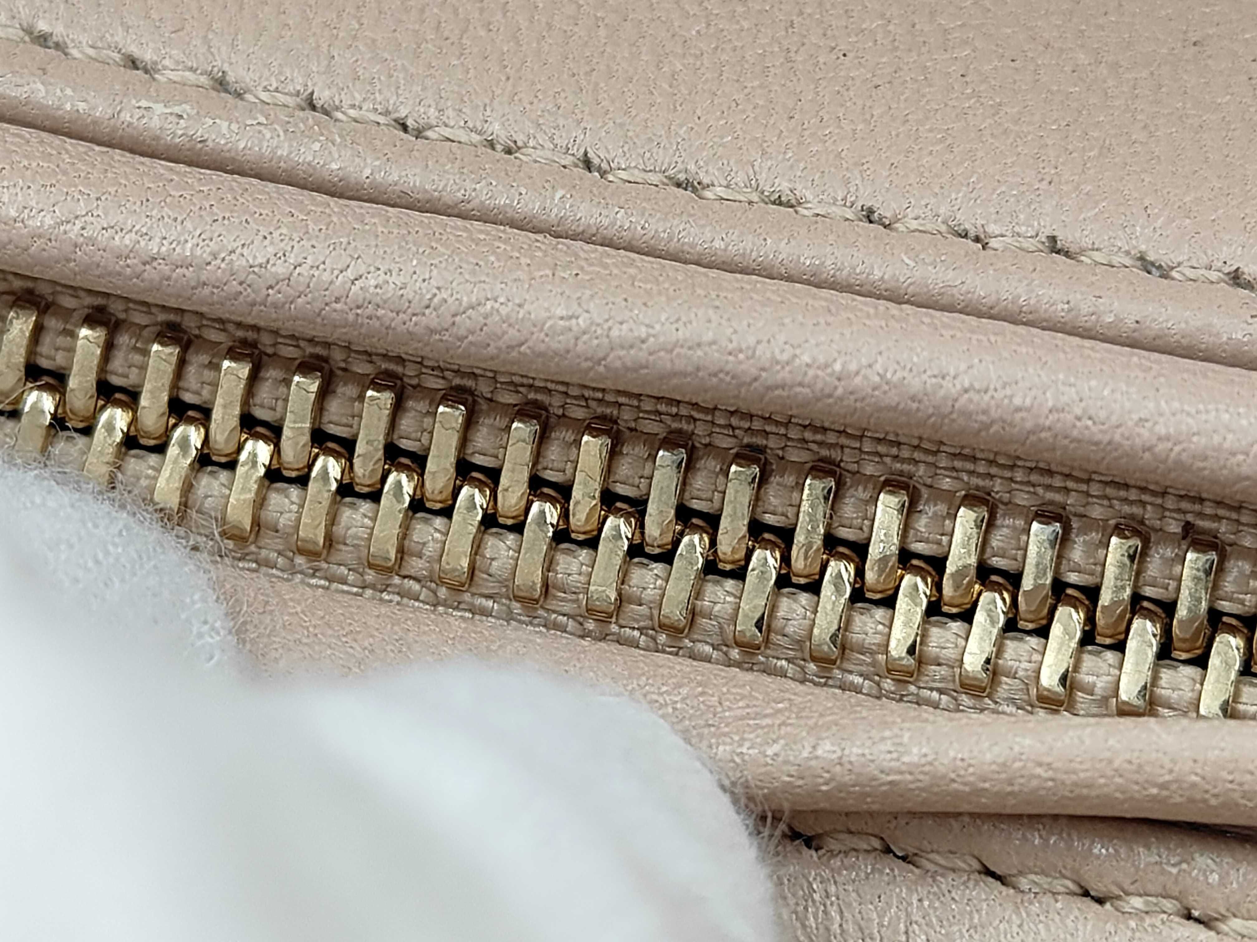 Christian Lady Dior Medium Beige Handbag — view 6