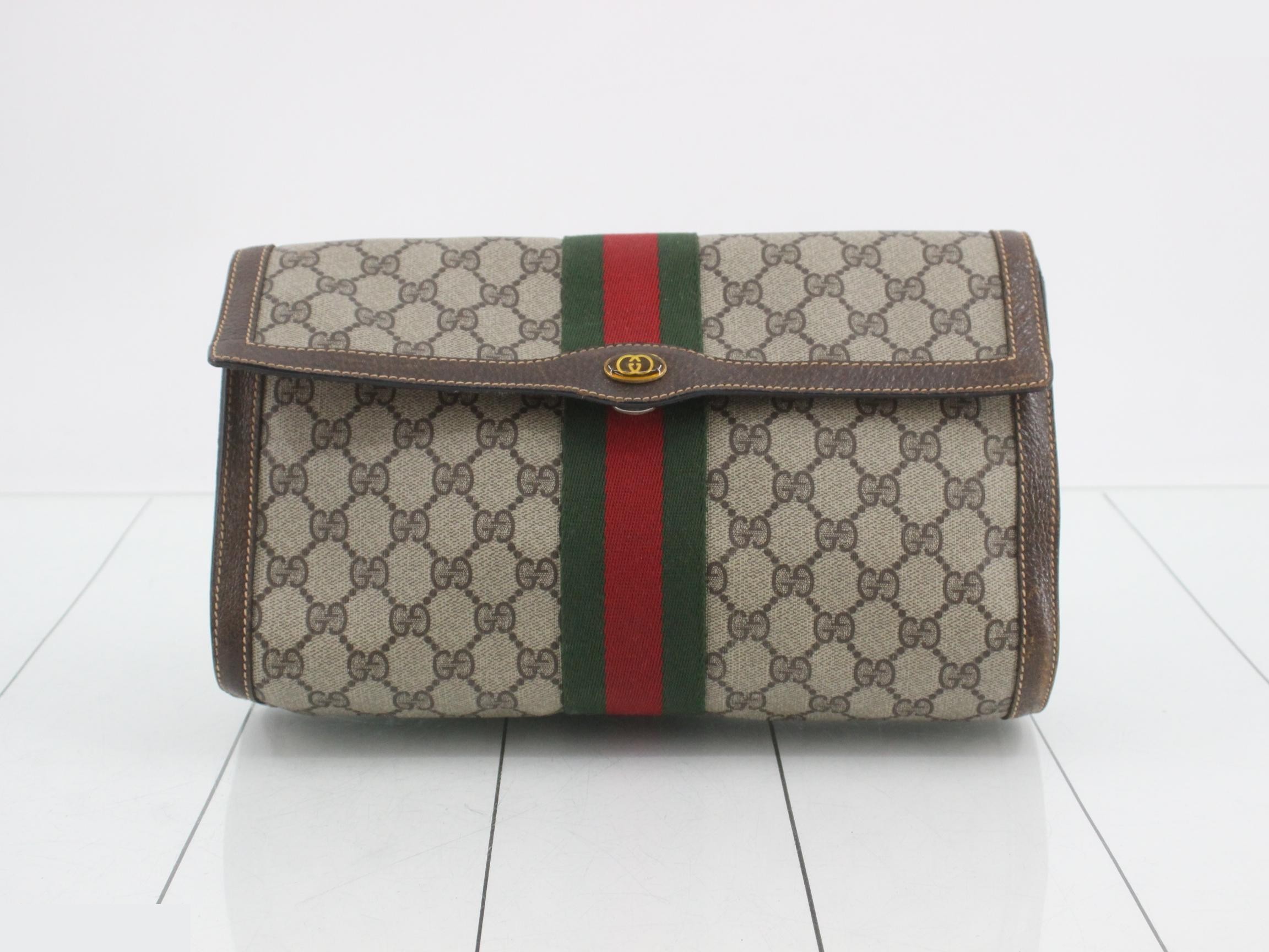 GG Supreme Sherry Line Second Bag