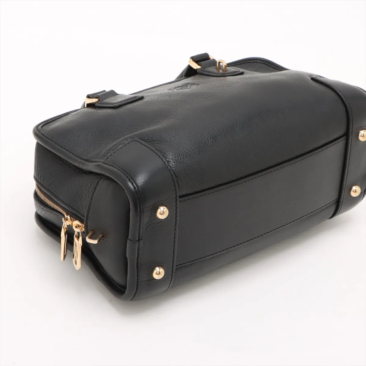 Amazona 23 Leather 2WAY Handbag Black — view 4