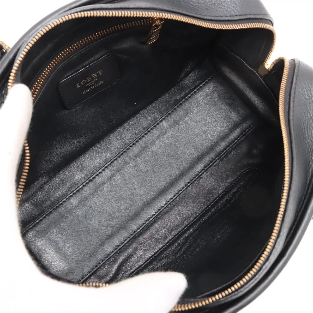 Amazona 23 Leather 2WAY Handbag Black — view 8