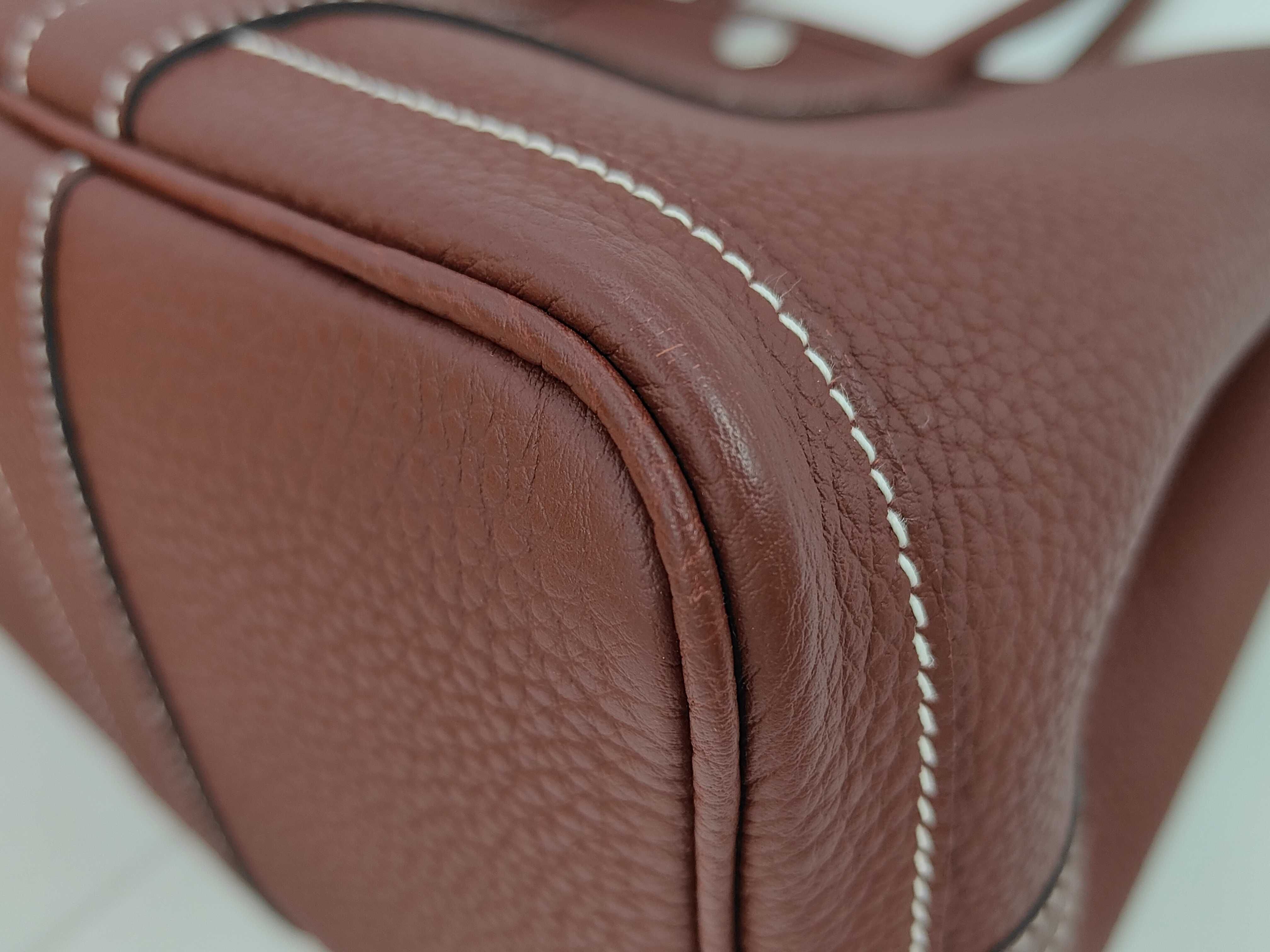 Garden Party 30 TPM Negonda Rouge H Silver Hardware U Stamp Tote Bag — view 3
