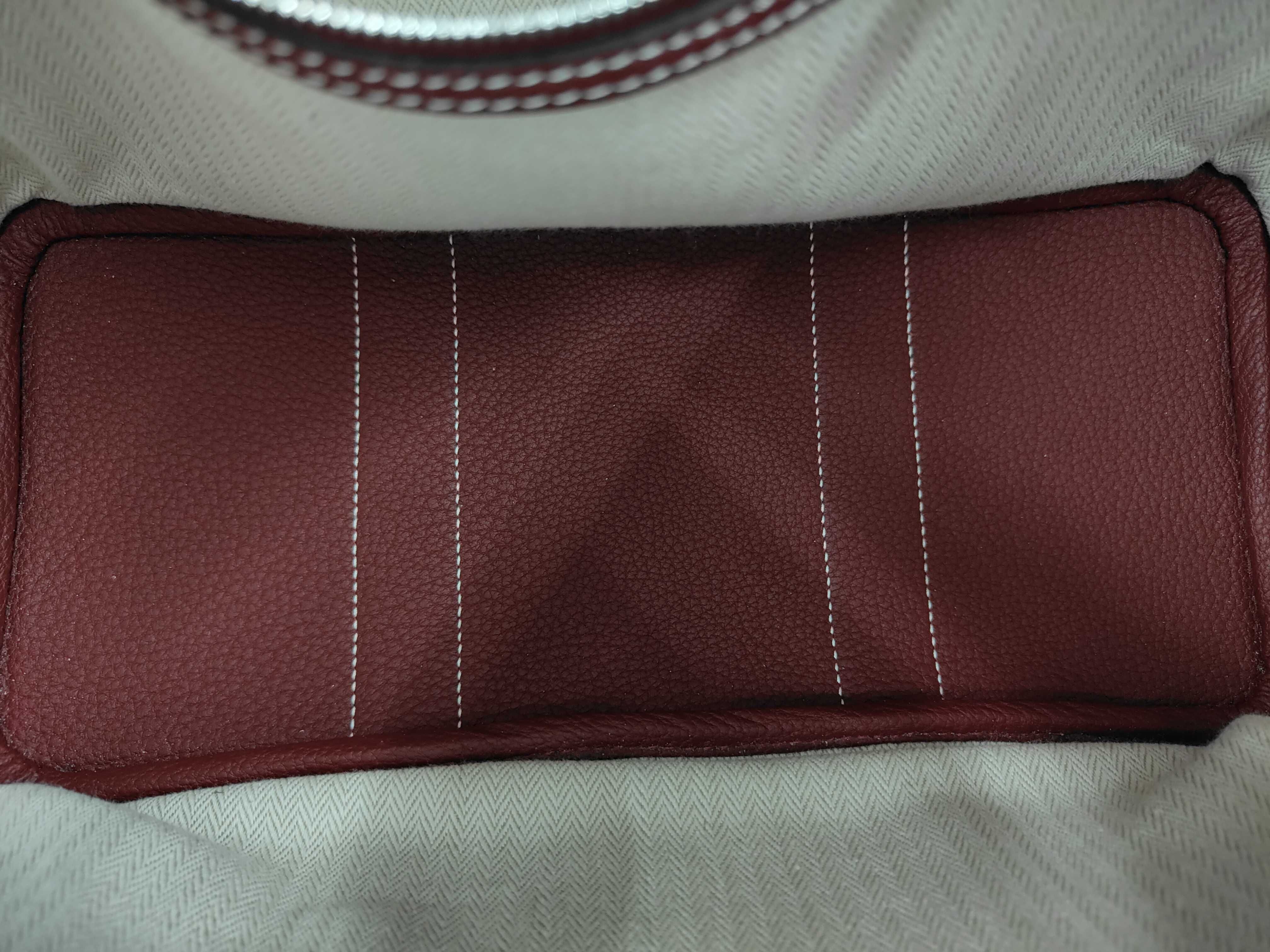 Garden Party 30 TPM Negonda Rouge H Silver Hardware U Stamp Tote Bag — view 8