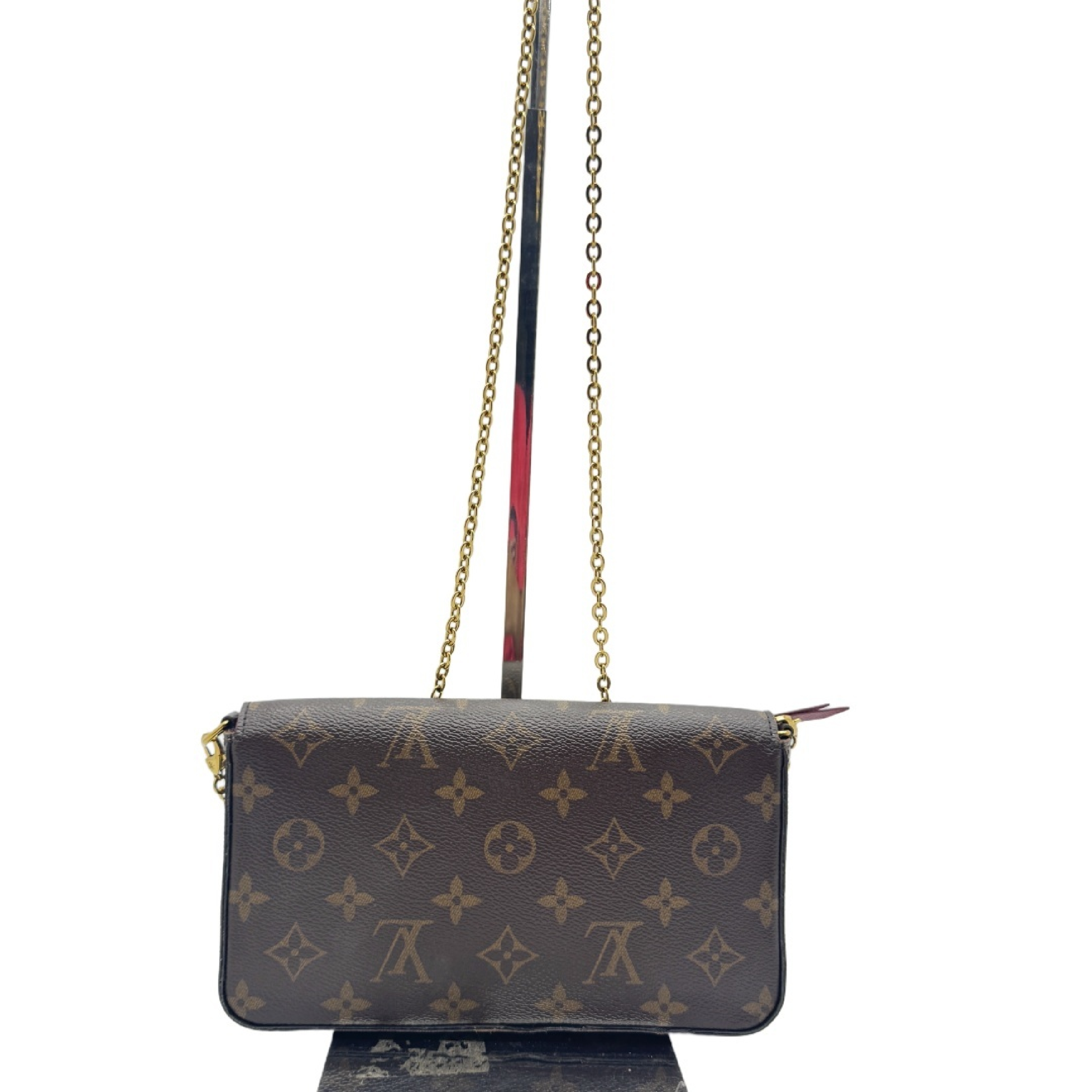 Monogram Pochette Felicie Chain Shoulder Bag — view 2