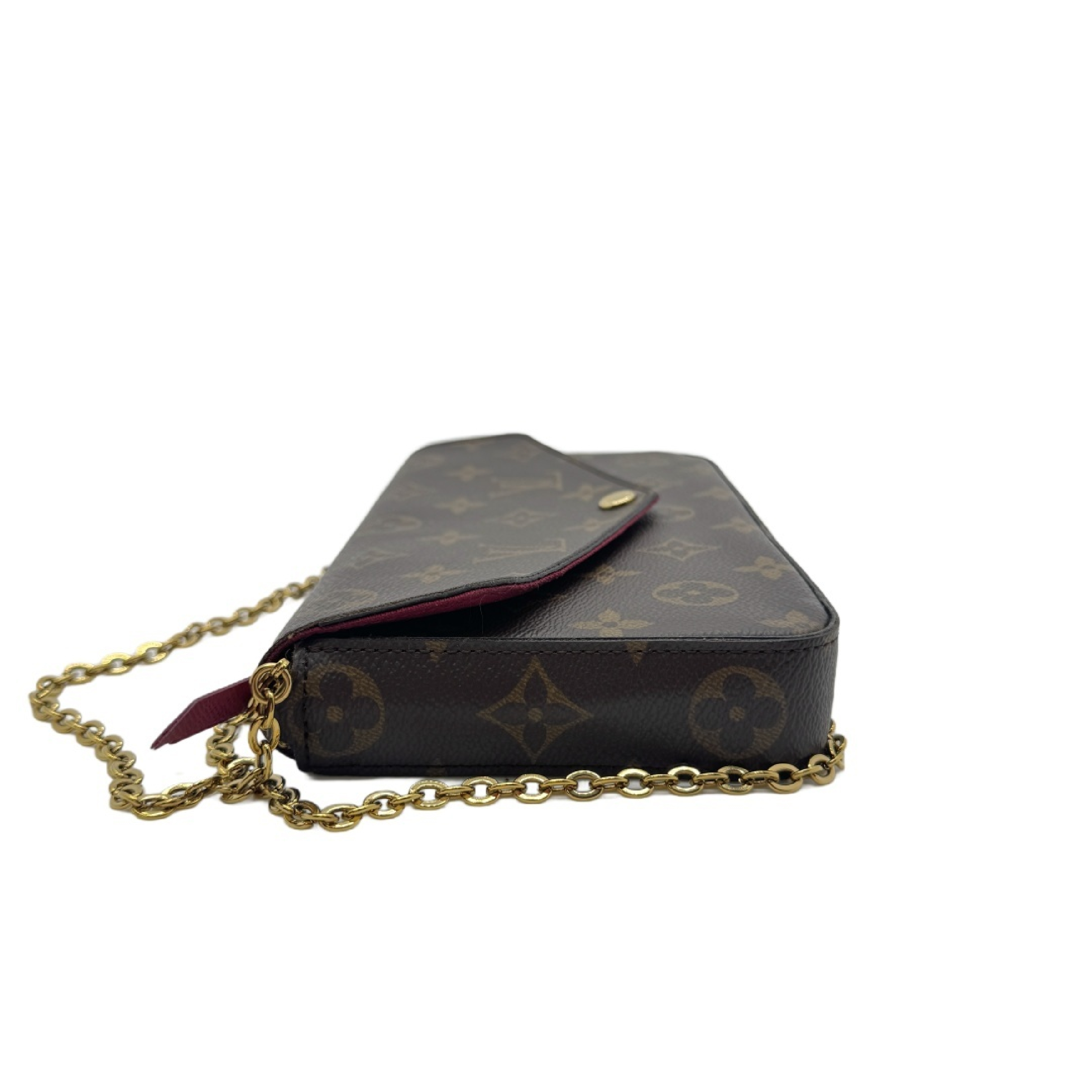 Monogram Pochette Felicie Chain Shoulder Bag — view 4