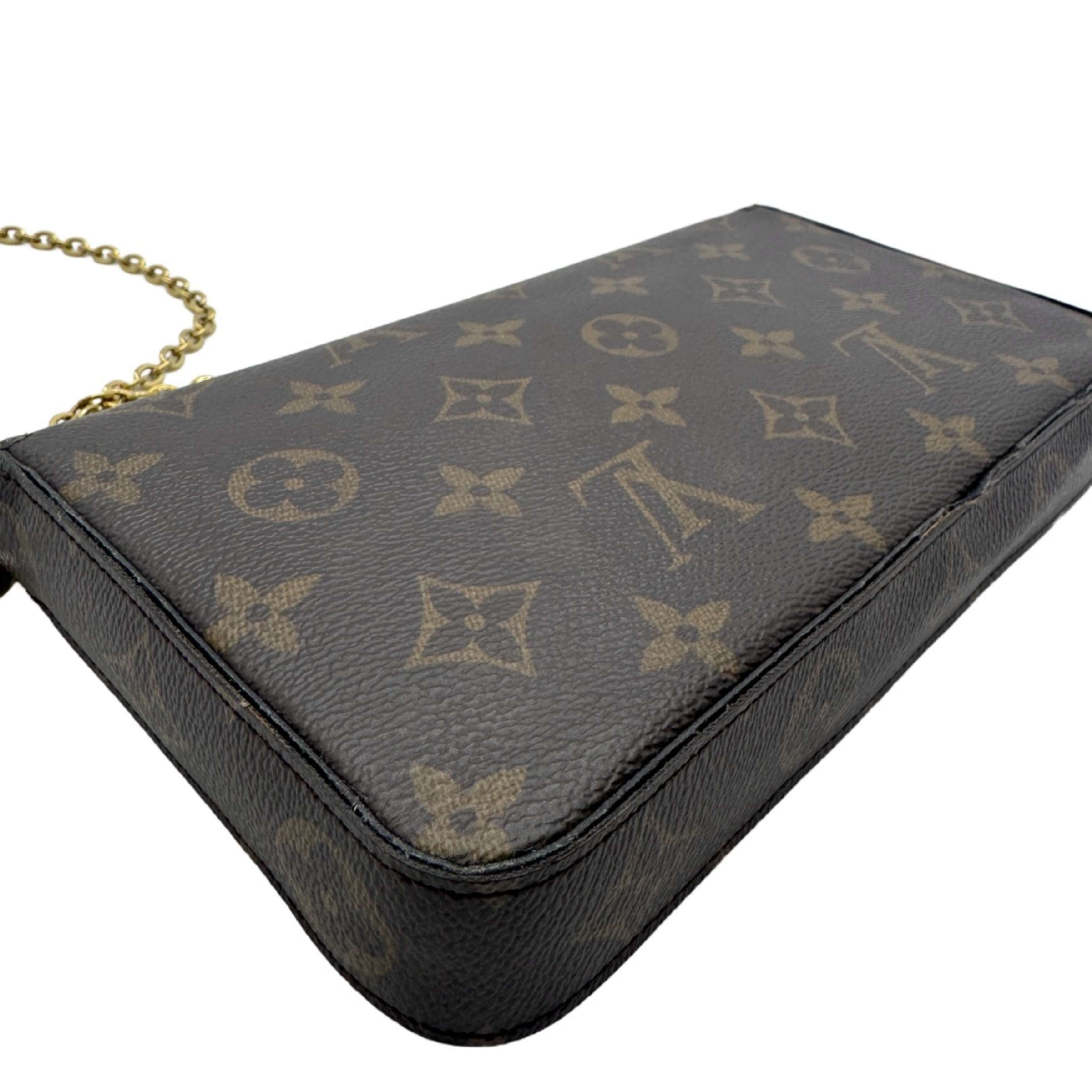 Monogram Pochette Felicie Chain Shoulder Bag — view 8