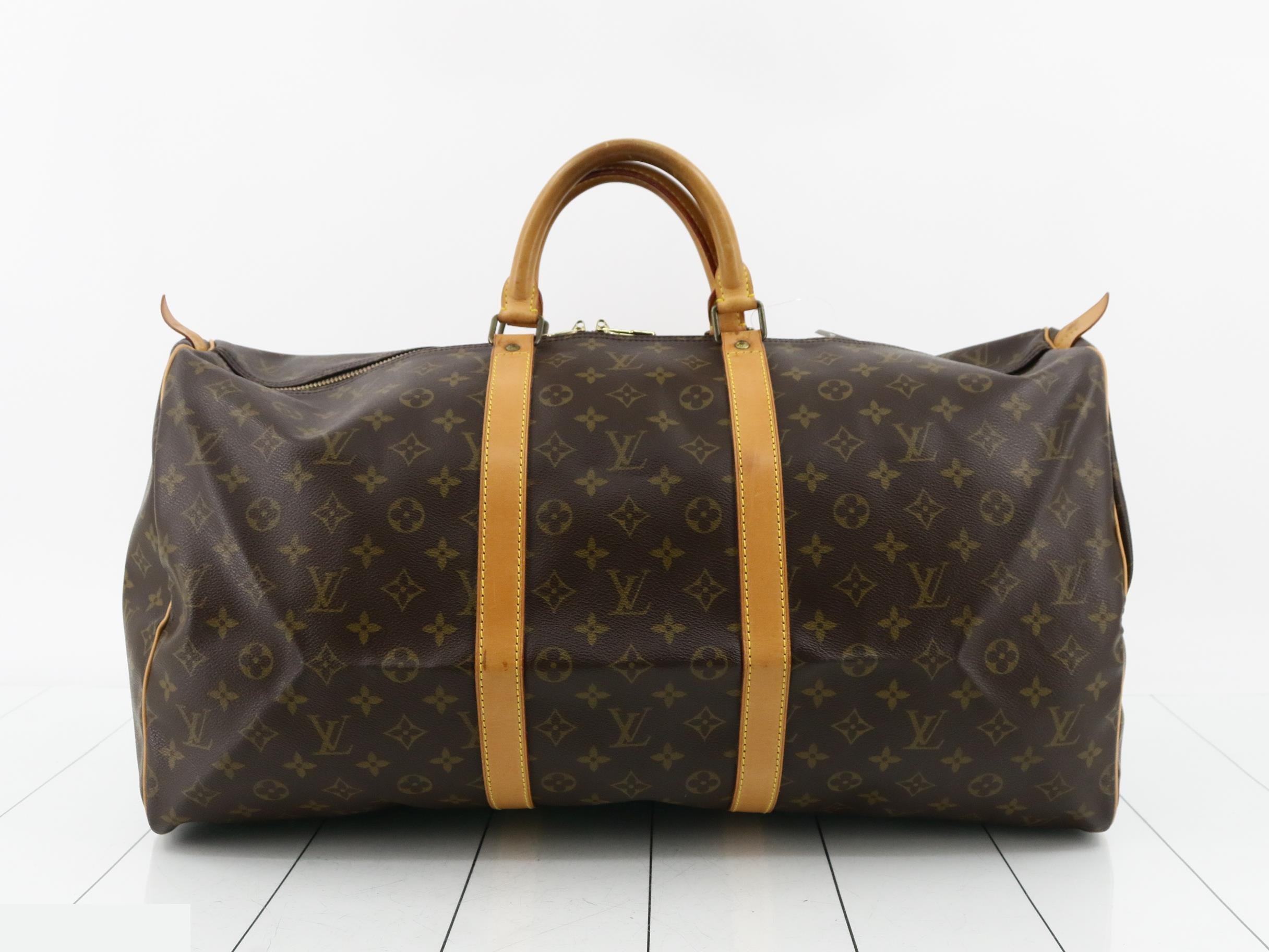 Monogram Keepall 55 Boston Bag