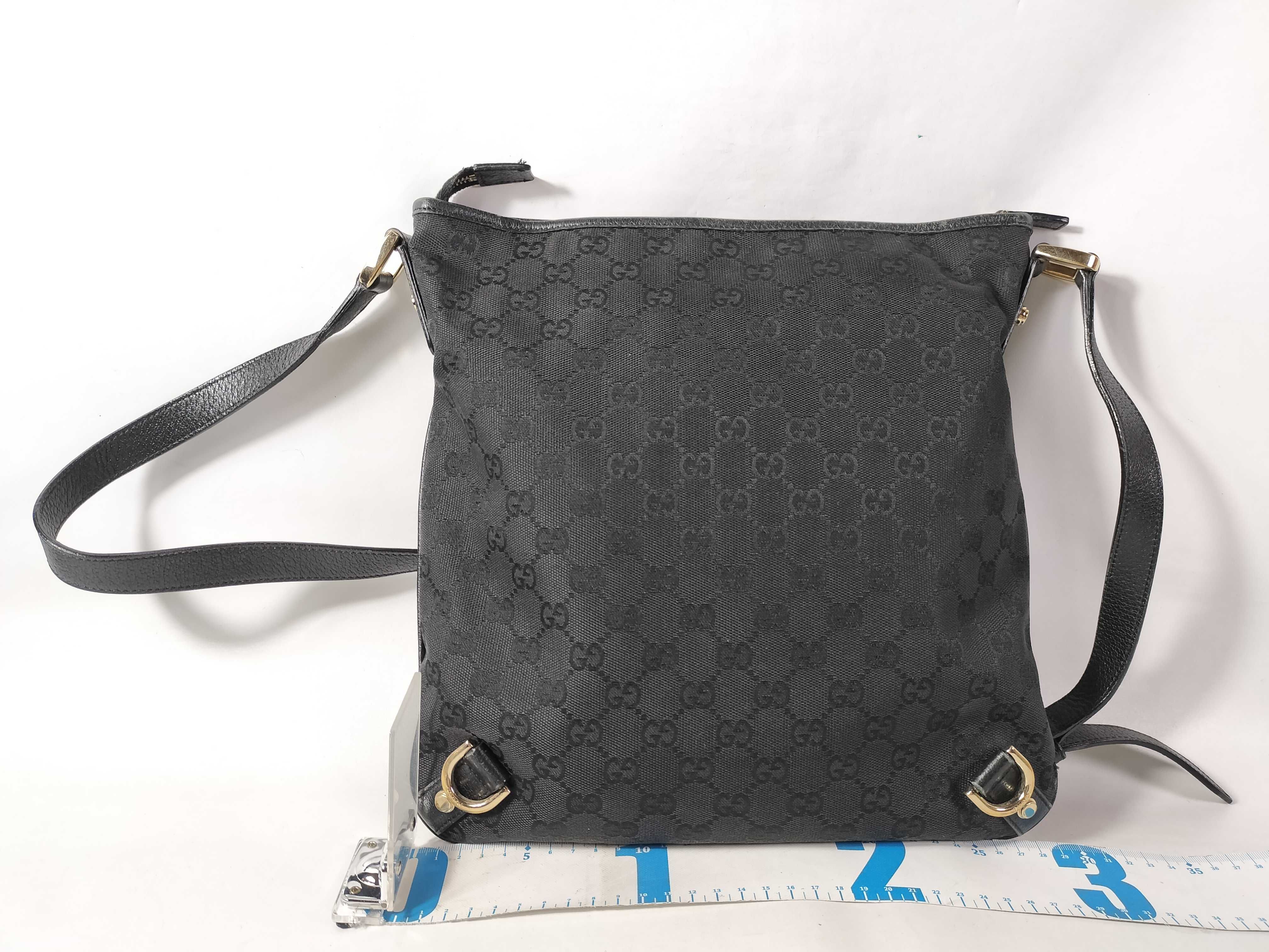 Abbey GG Canvas Shoulder Bag — view 2