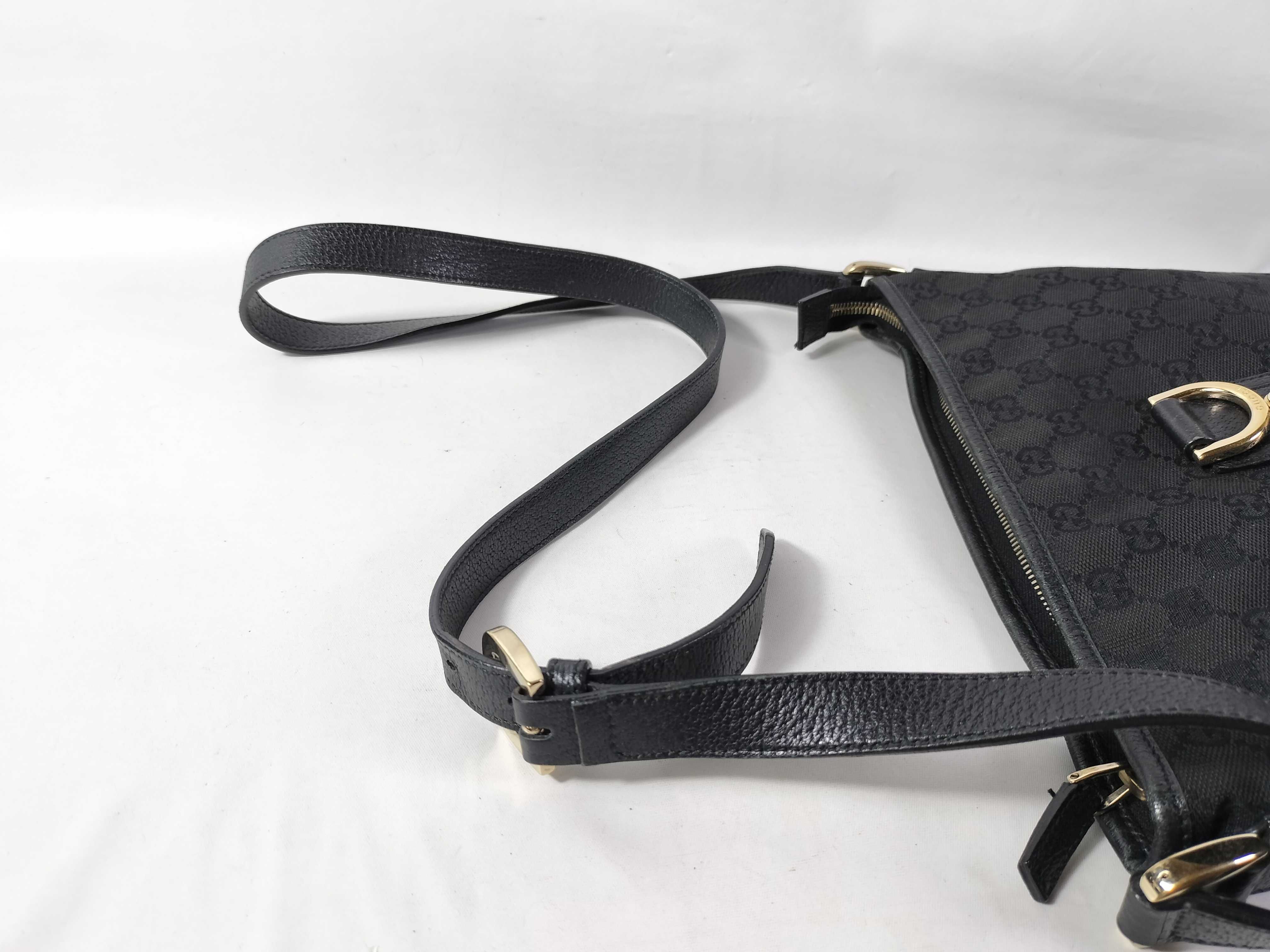 Abbey GG Canvas Shoulder Bag — view 3