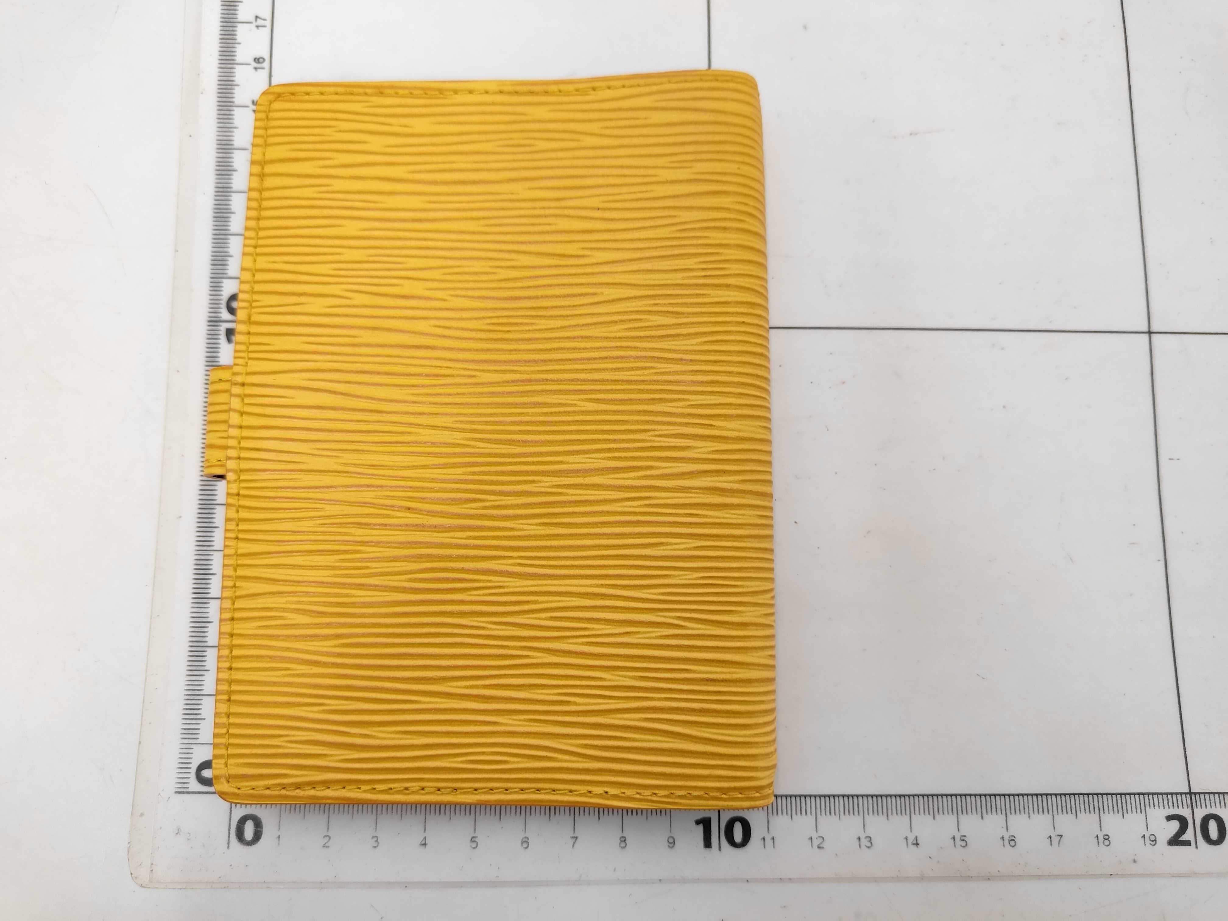 Epi Leather Agenda PM Tassili Yellow CA1908 Notebook Cover — view 2
