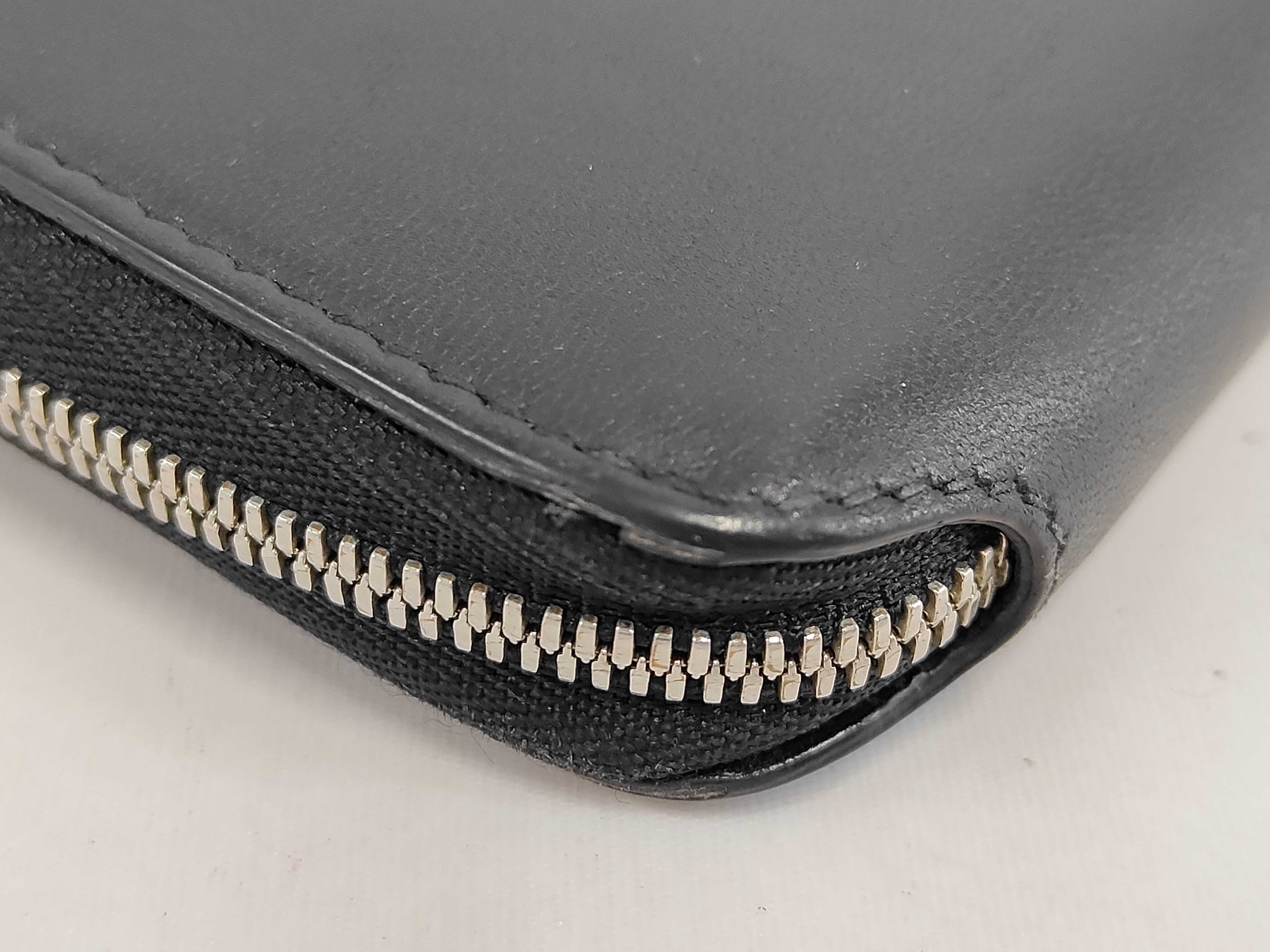 long wallet, black wallet — view 3