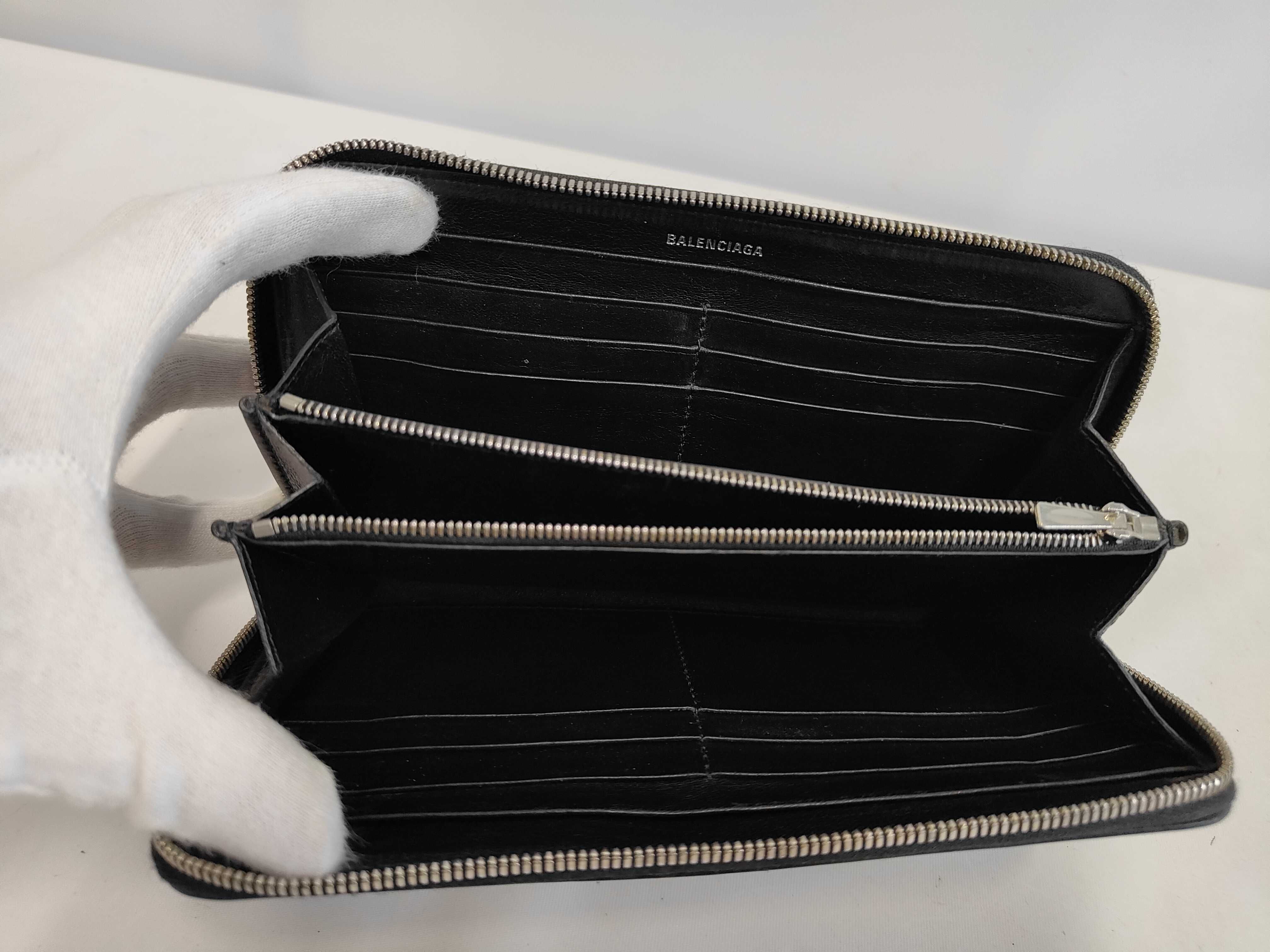 long wallet, black wallet — view 6