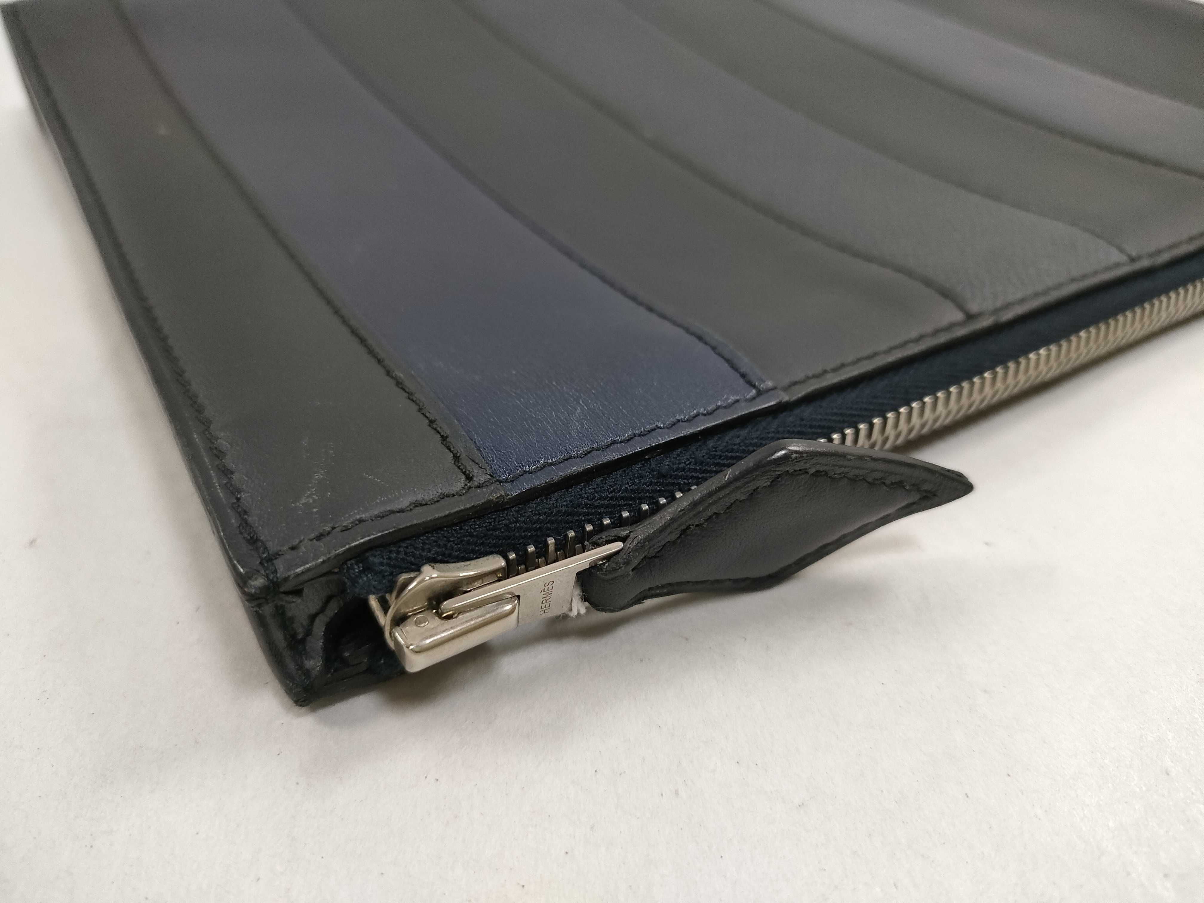 Zip Computer Stripe Clutch Bag — view 6