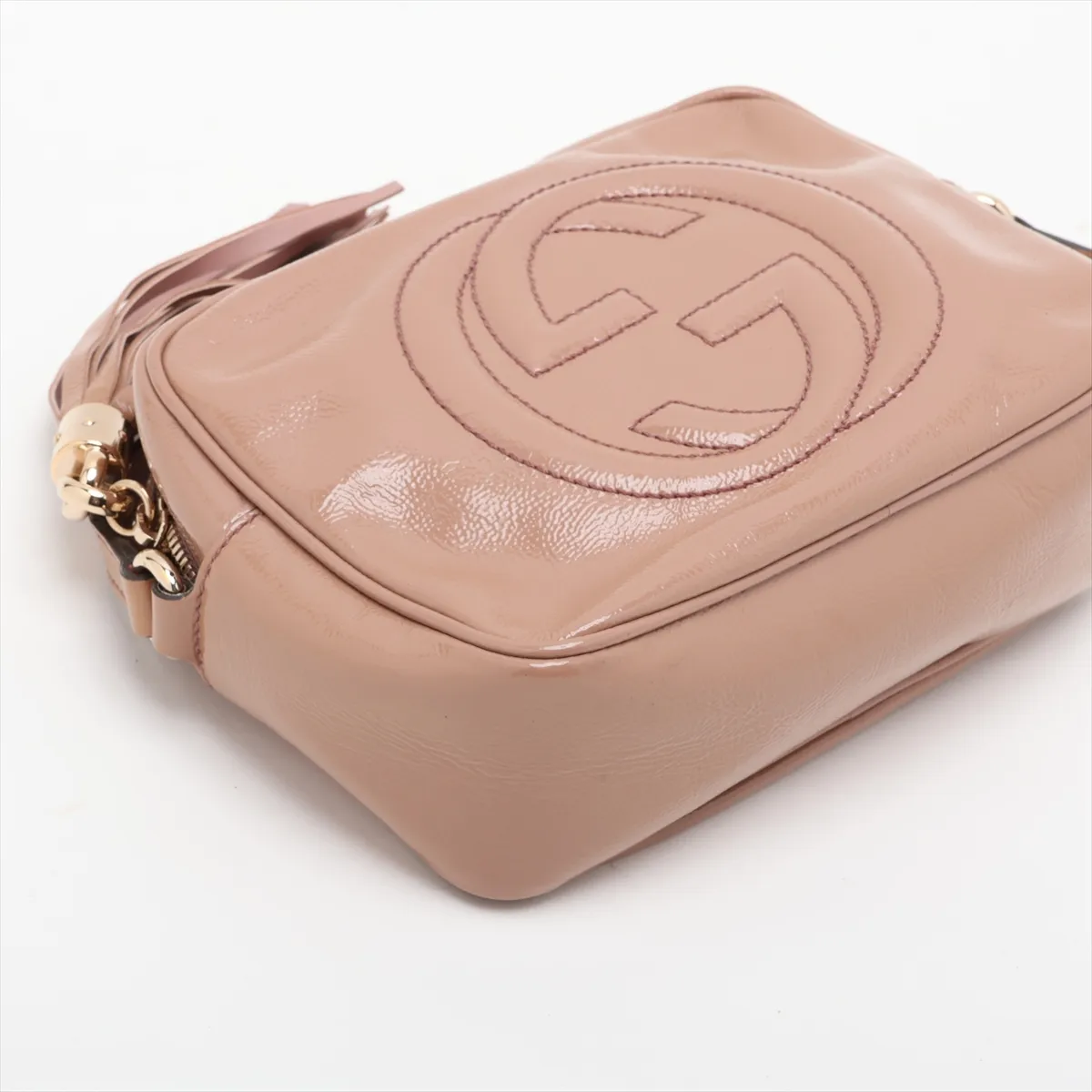 Soho 308364 Patent Leather Shoulder Bag Pink — view 4