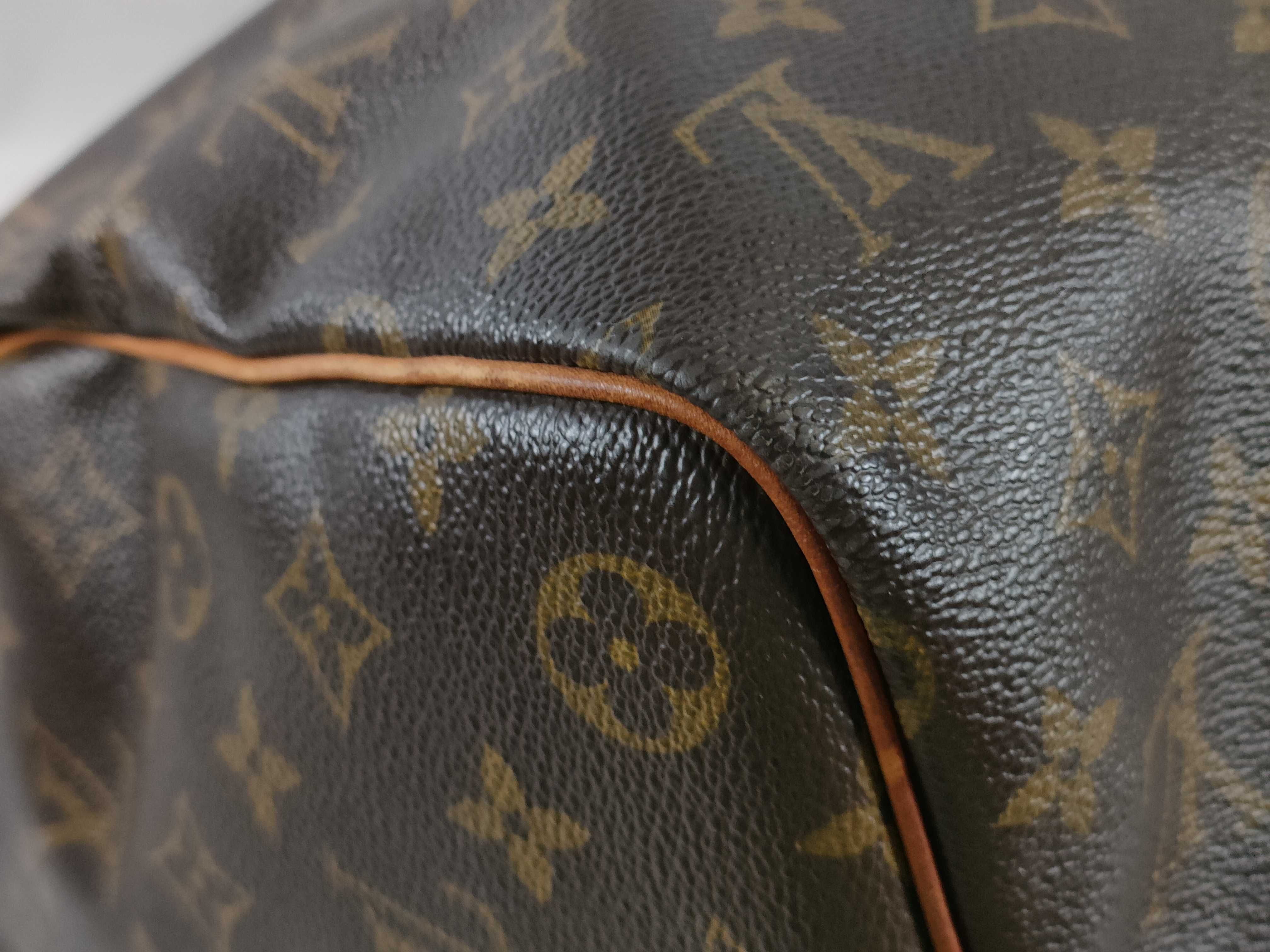 Monogram M41428 Keepall 45 Boston Bag with Name Engraving — view 6