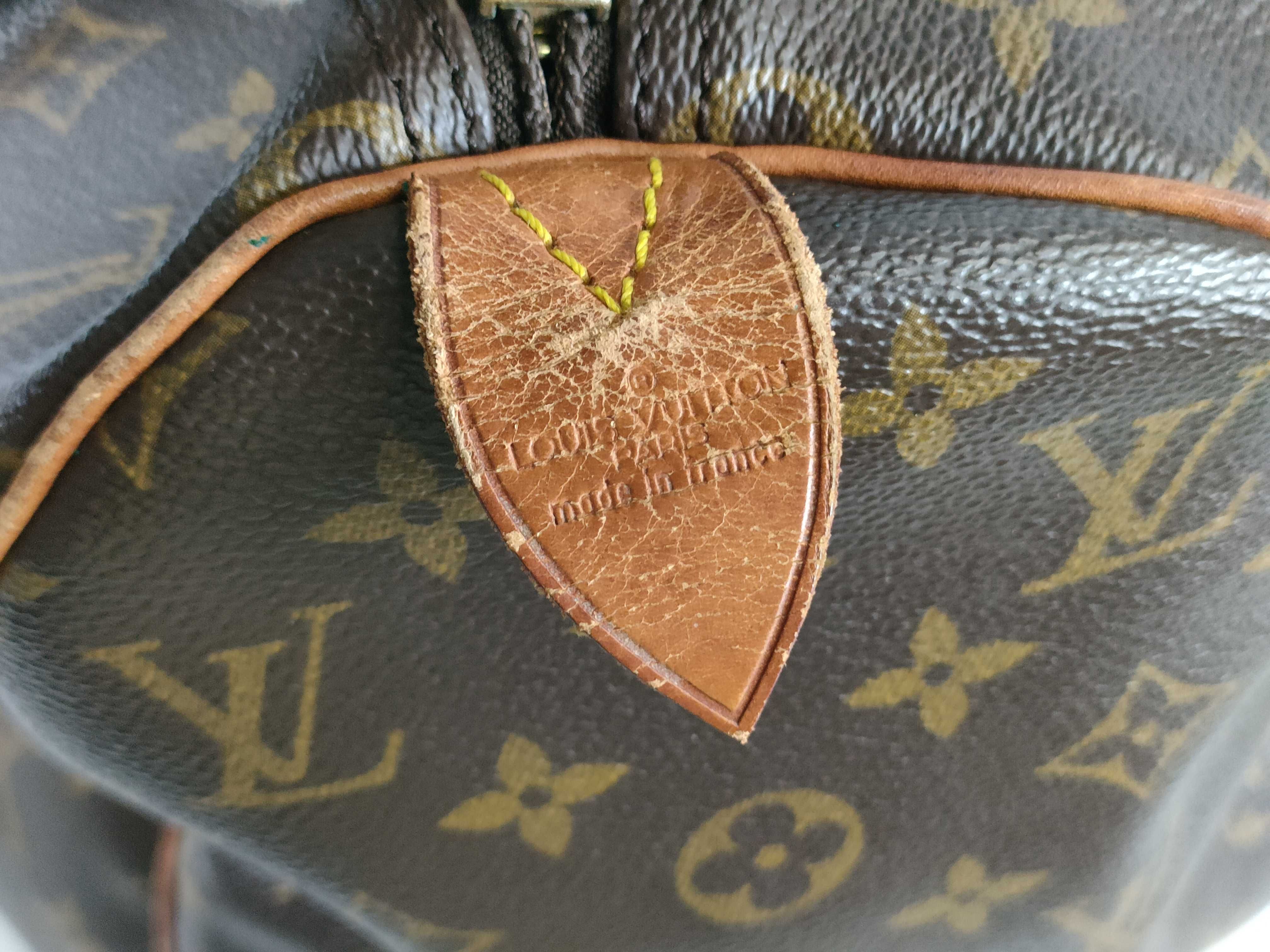 Monogram M41428 Keepall 45 Boston Bag with Name Engraving — view 8