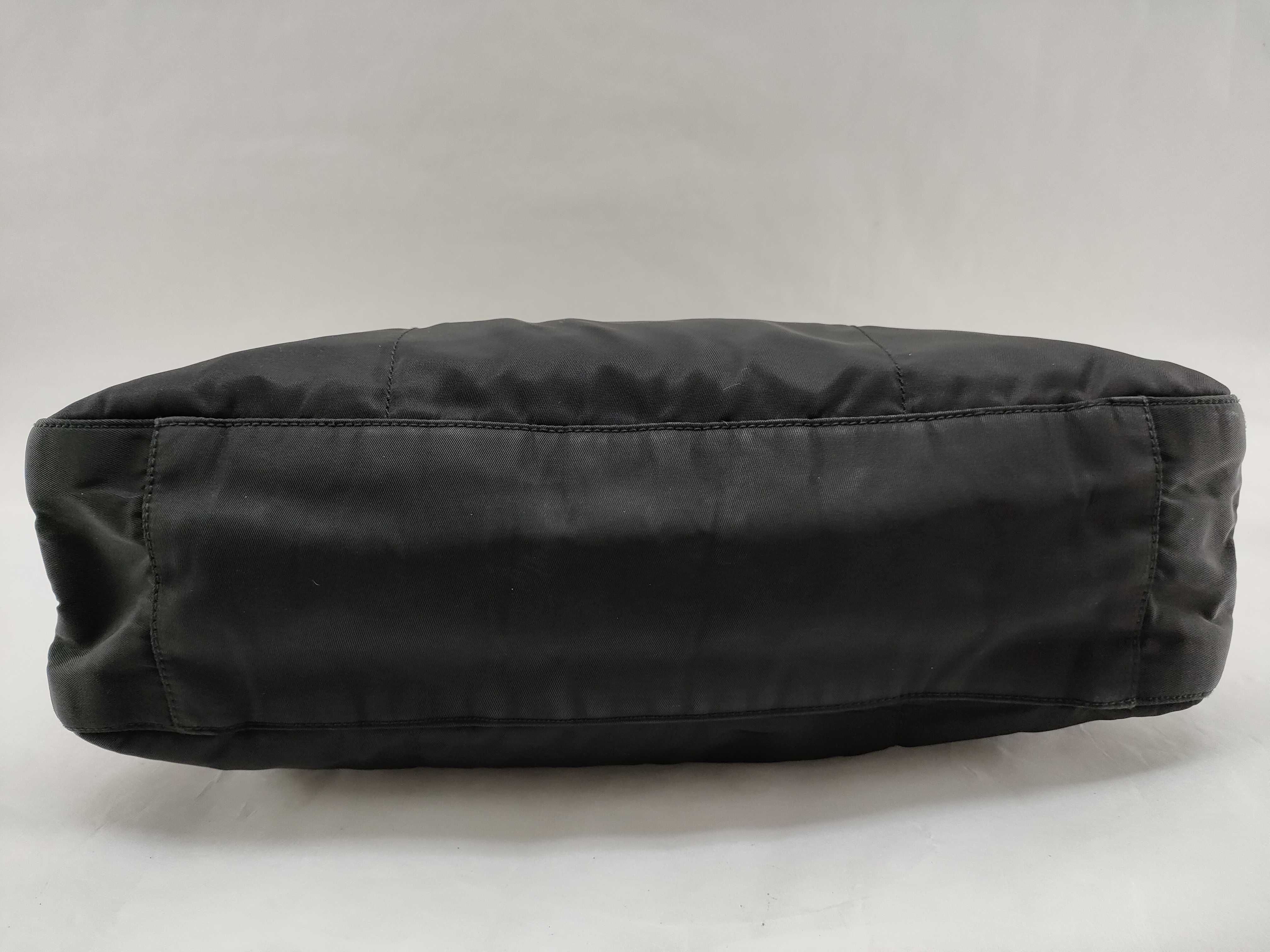 Nylon Prada Plate Shoulder Bag — view 7