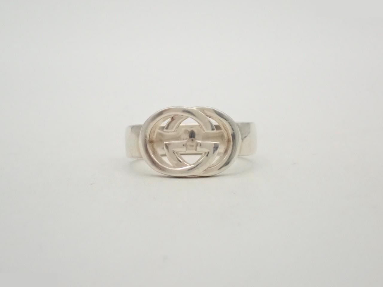 Interlocking G Ring, SV925, 5.2g, #15