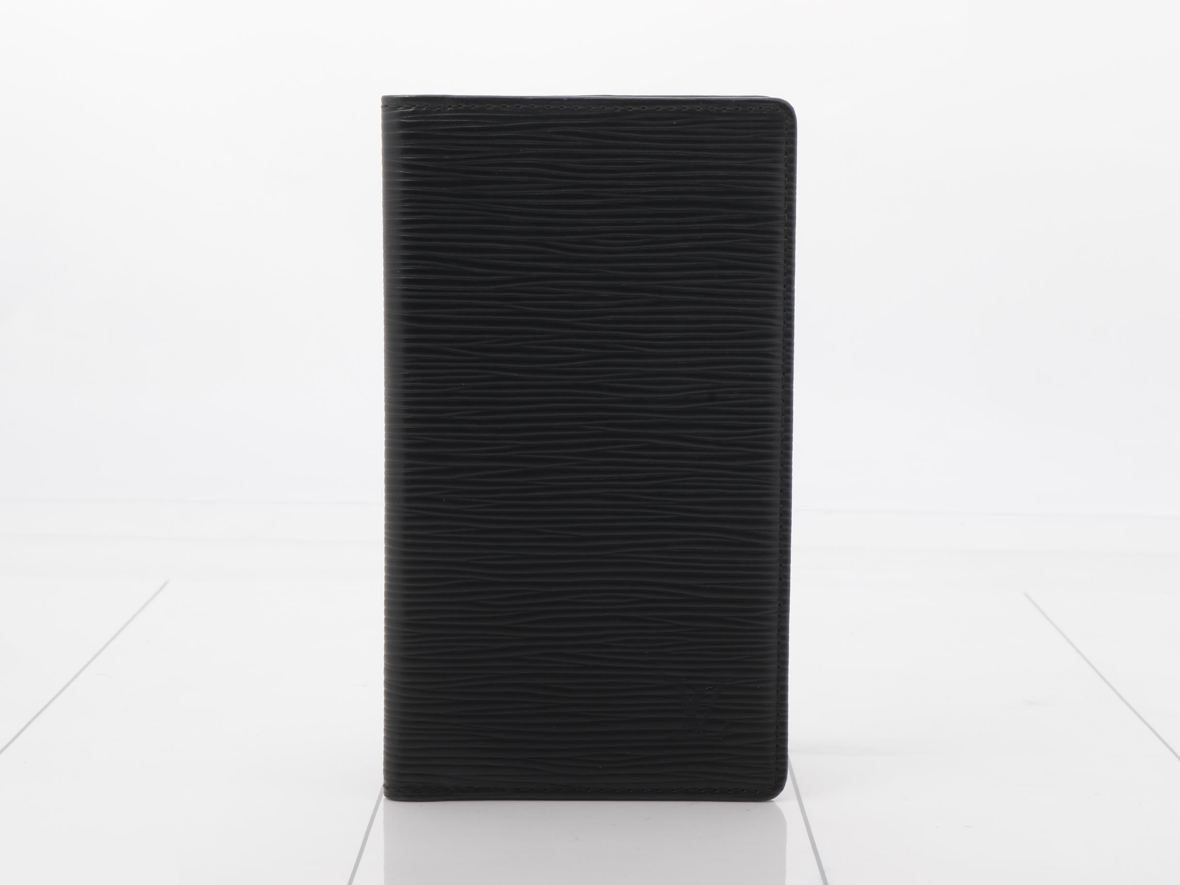 Portecartes Credit Yen Epi Noir Long Wallet