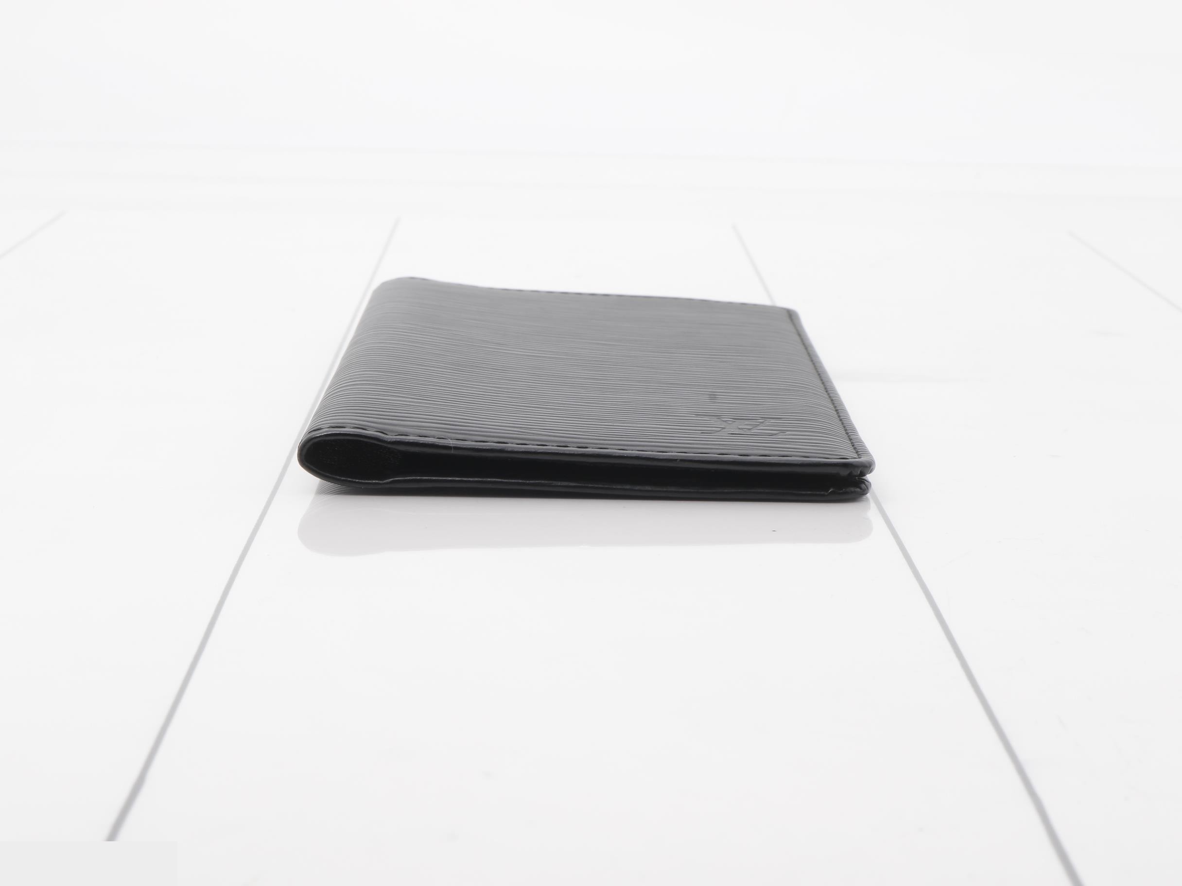 Portecartes Credit Yen Epi Noir Long Wallet — view 3