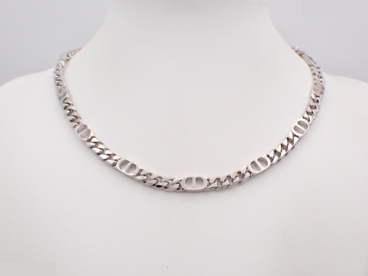 CD Icon Necklace Chain Link N1574HOMMT D000 — view 3