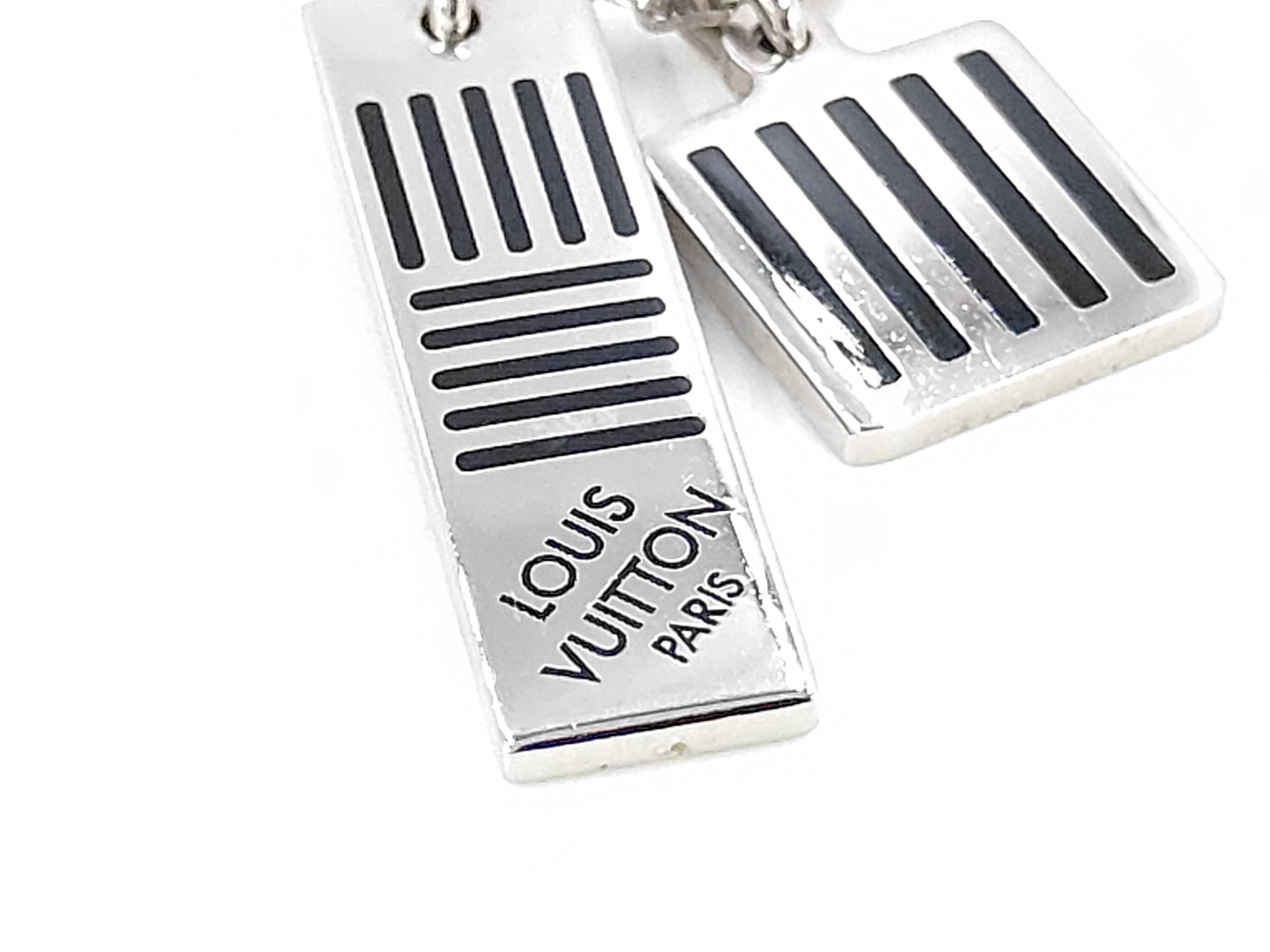 M62490 Metal Collier Damier Colors Necklace (with dust bag and box) — view 2