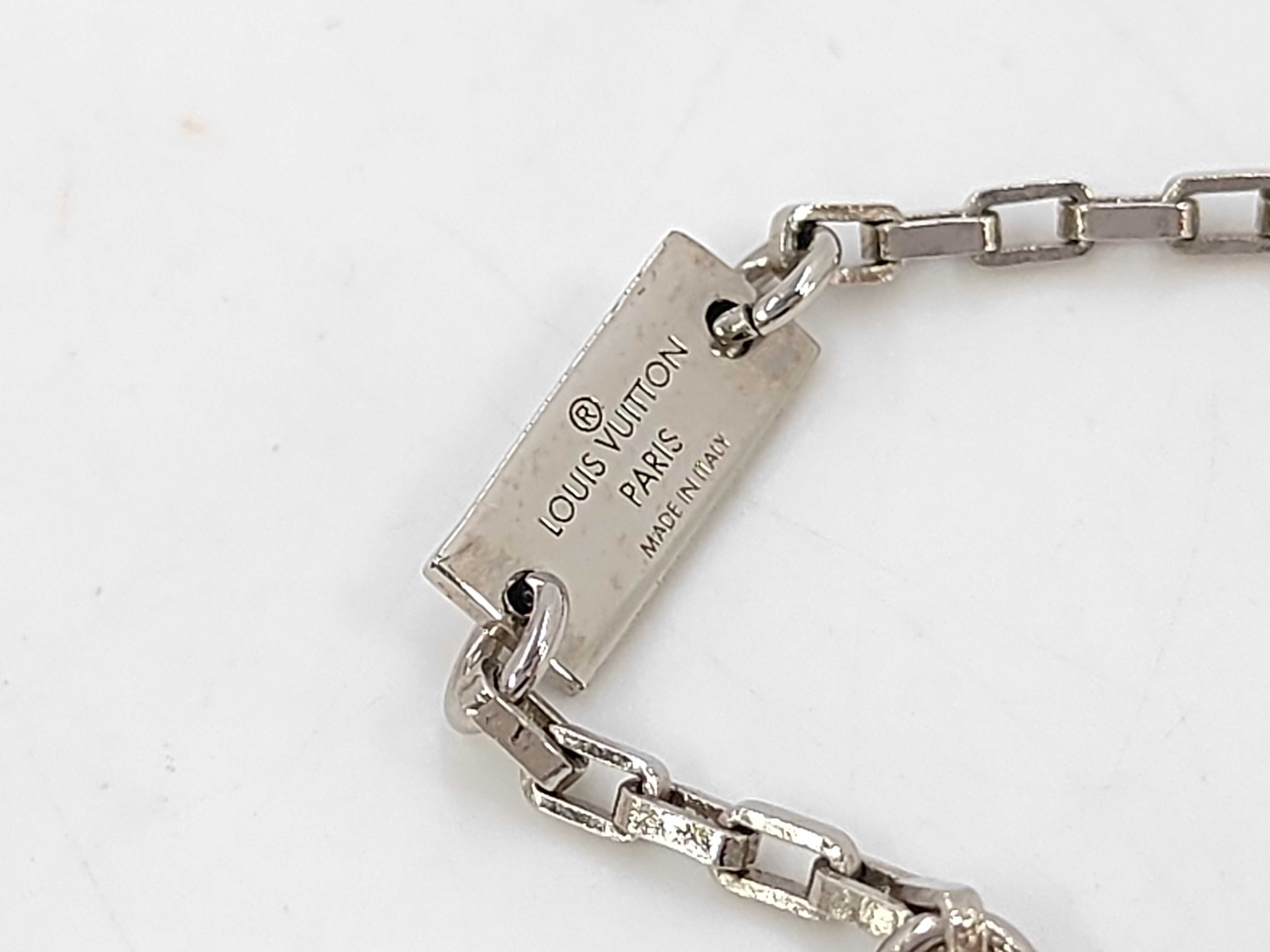 M62490 Metal Collier Damier Colors Necklace (with dust bag and box) — view 6