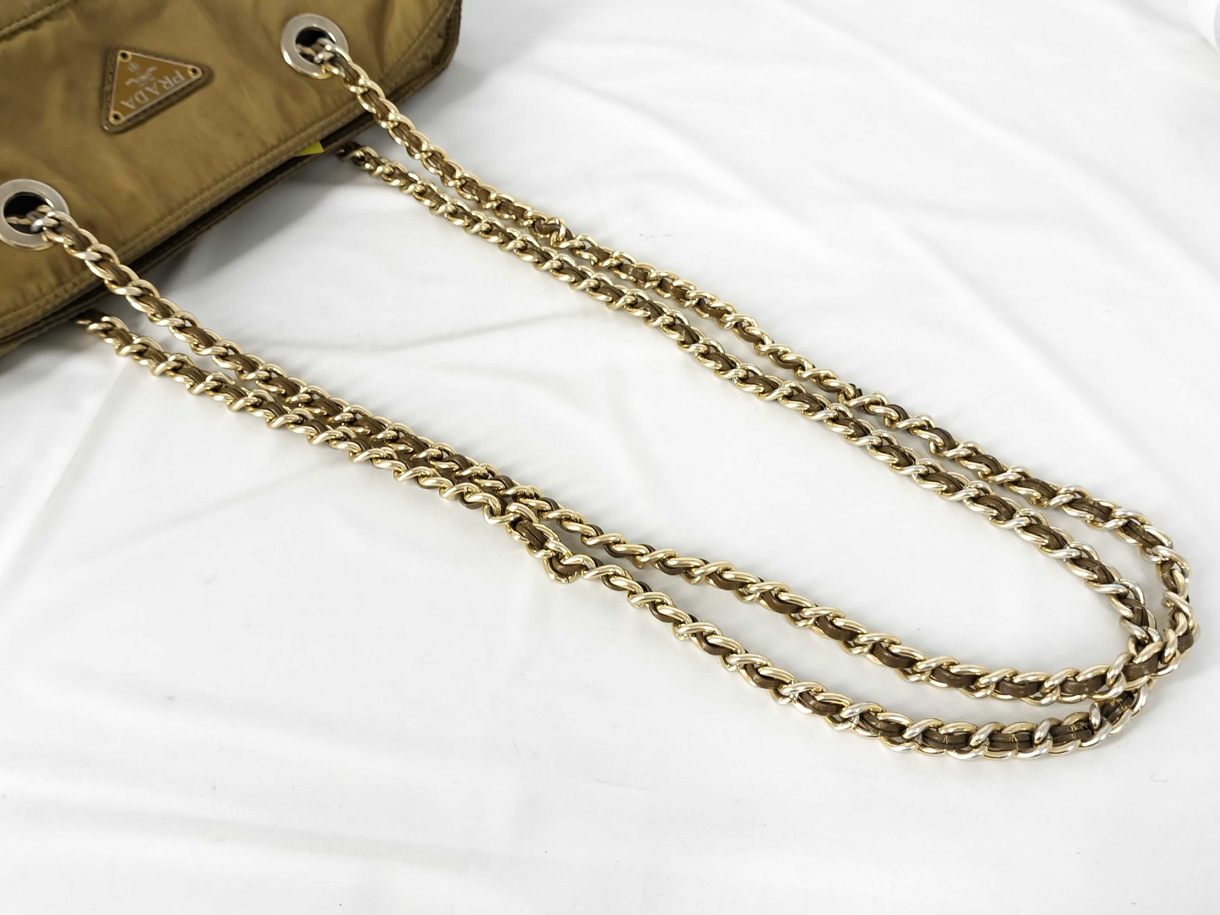 Nylon Chain Bag Handbag — view 3