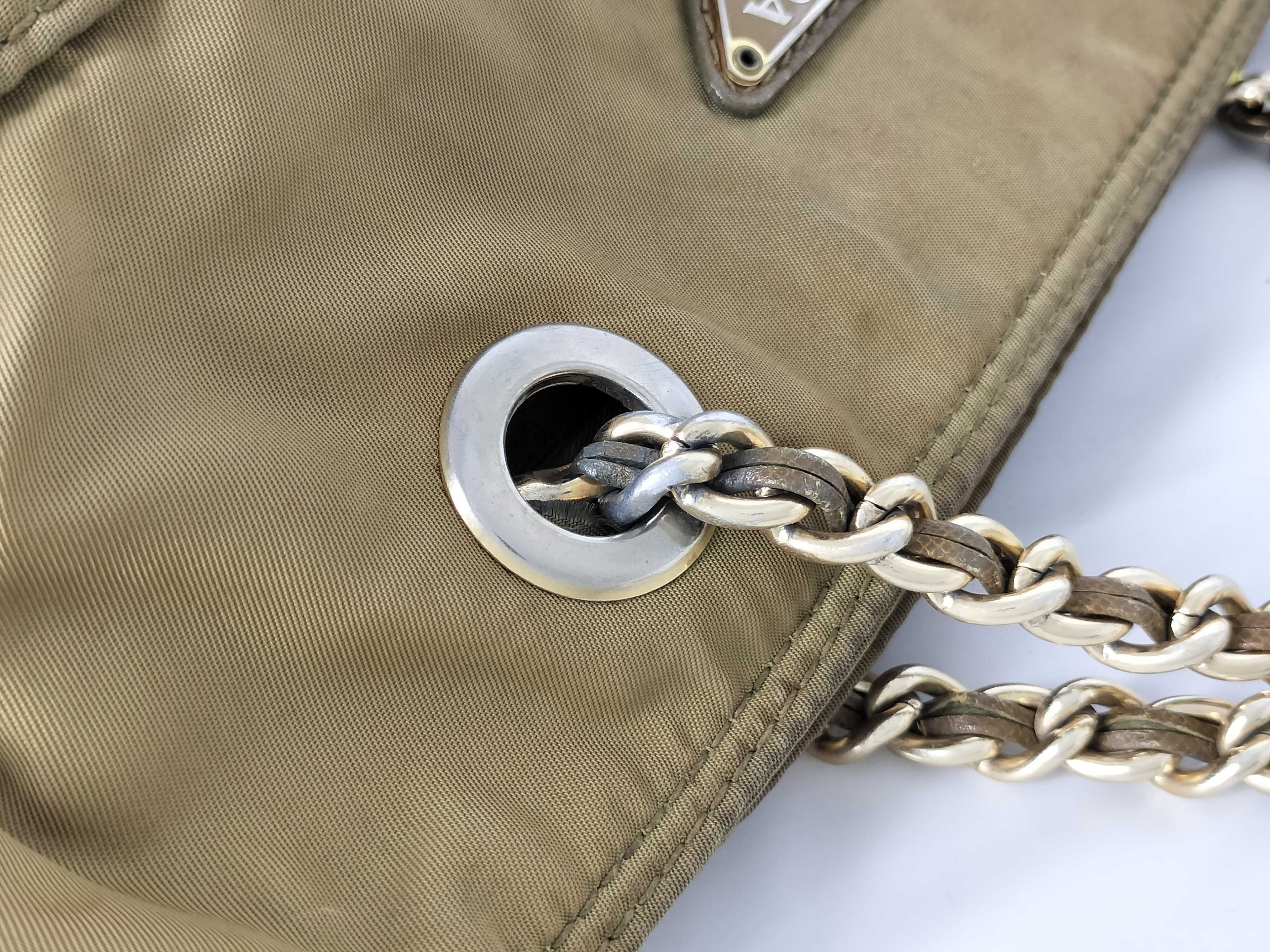 Nylon Chain Bag Handbag — view 5