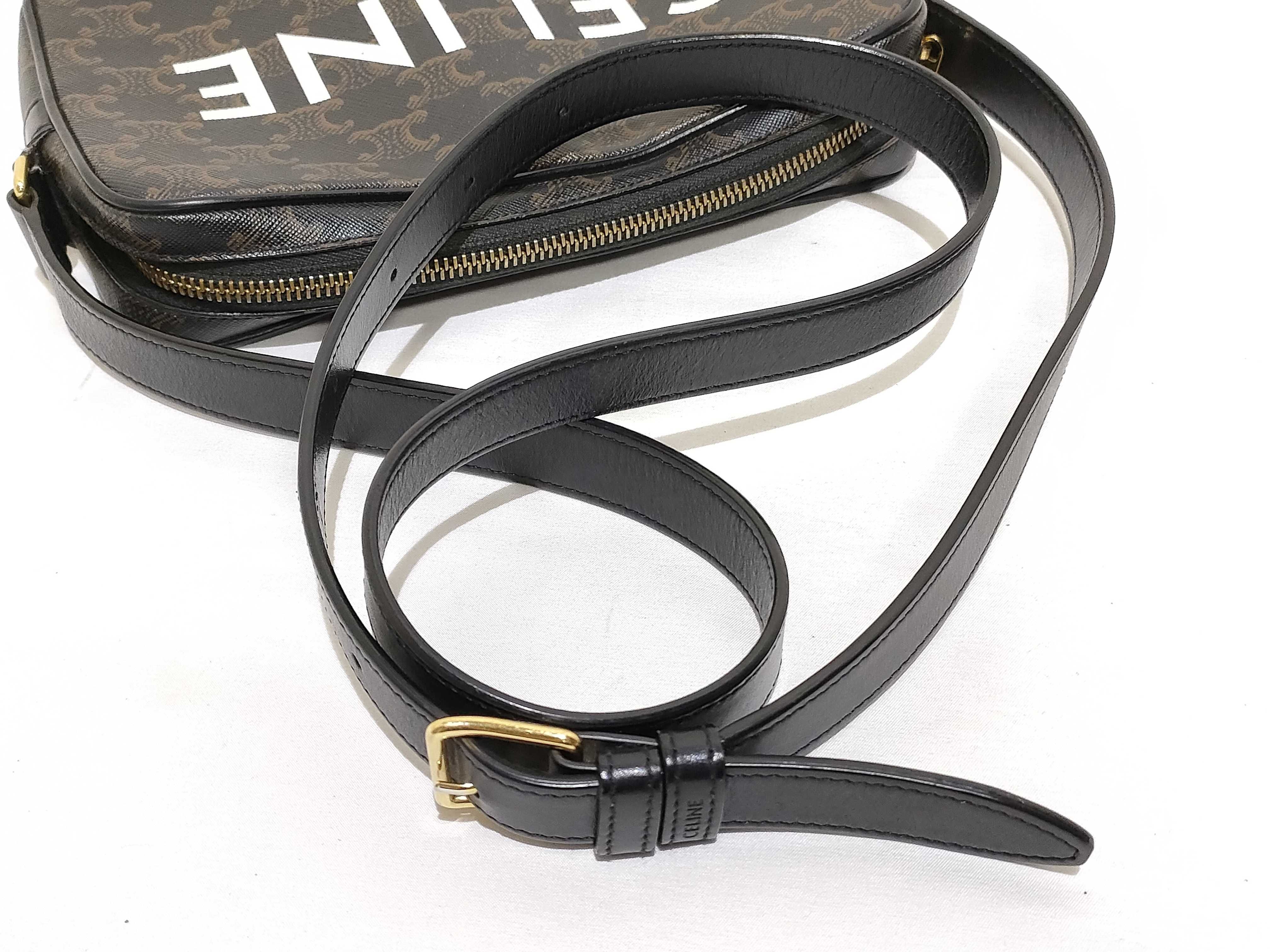 Trinoff Medium Messenger Bag, Brown Shoulder Bag — view 3