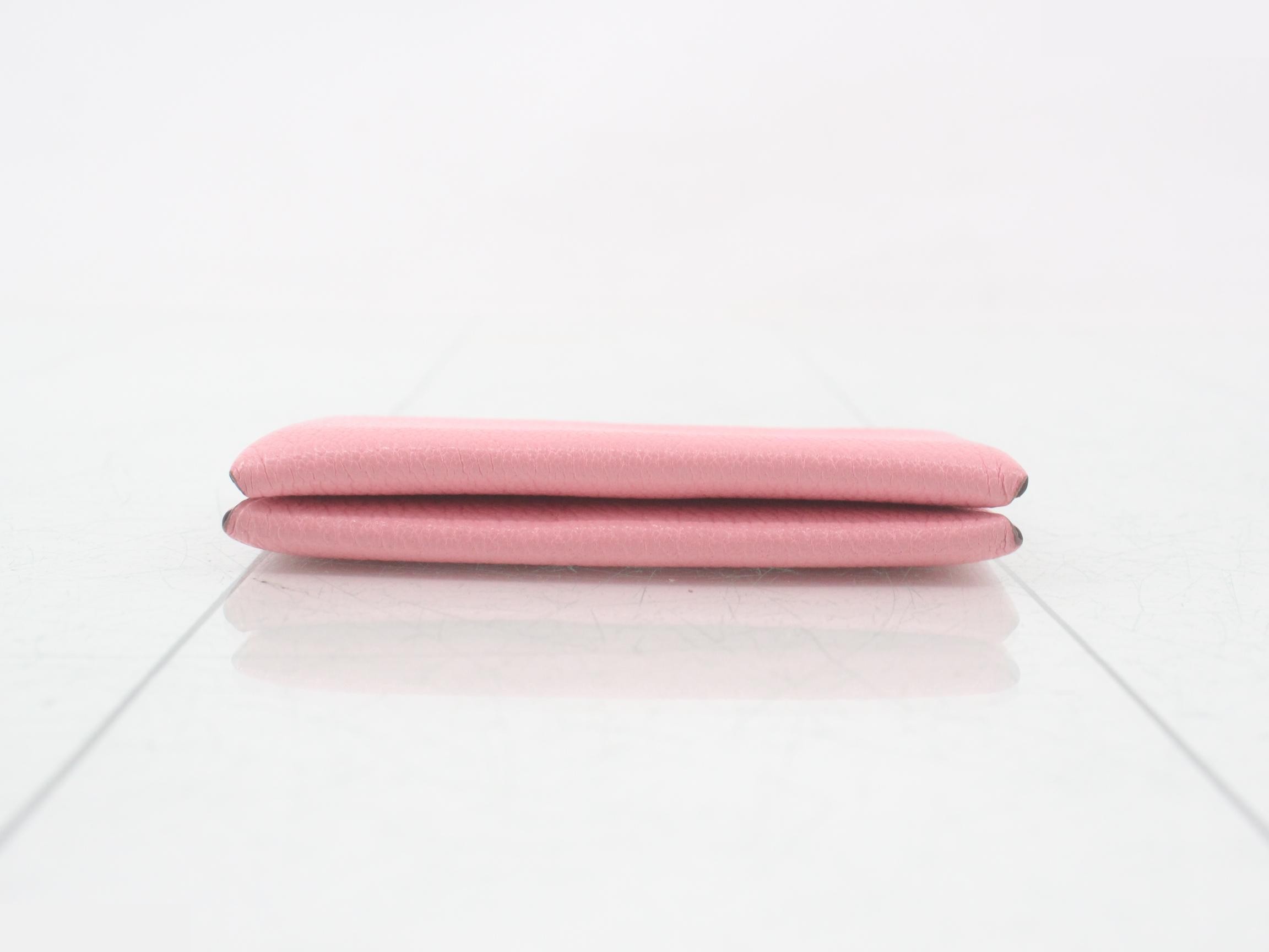 Calvi Togo Card Case, Y Stamp, Bi-color — view 3