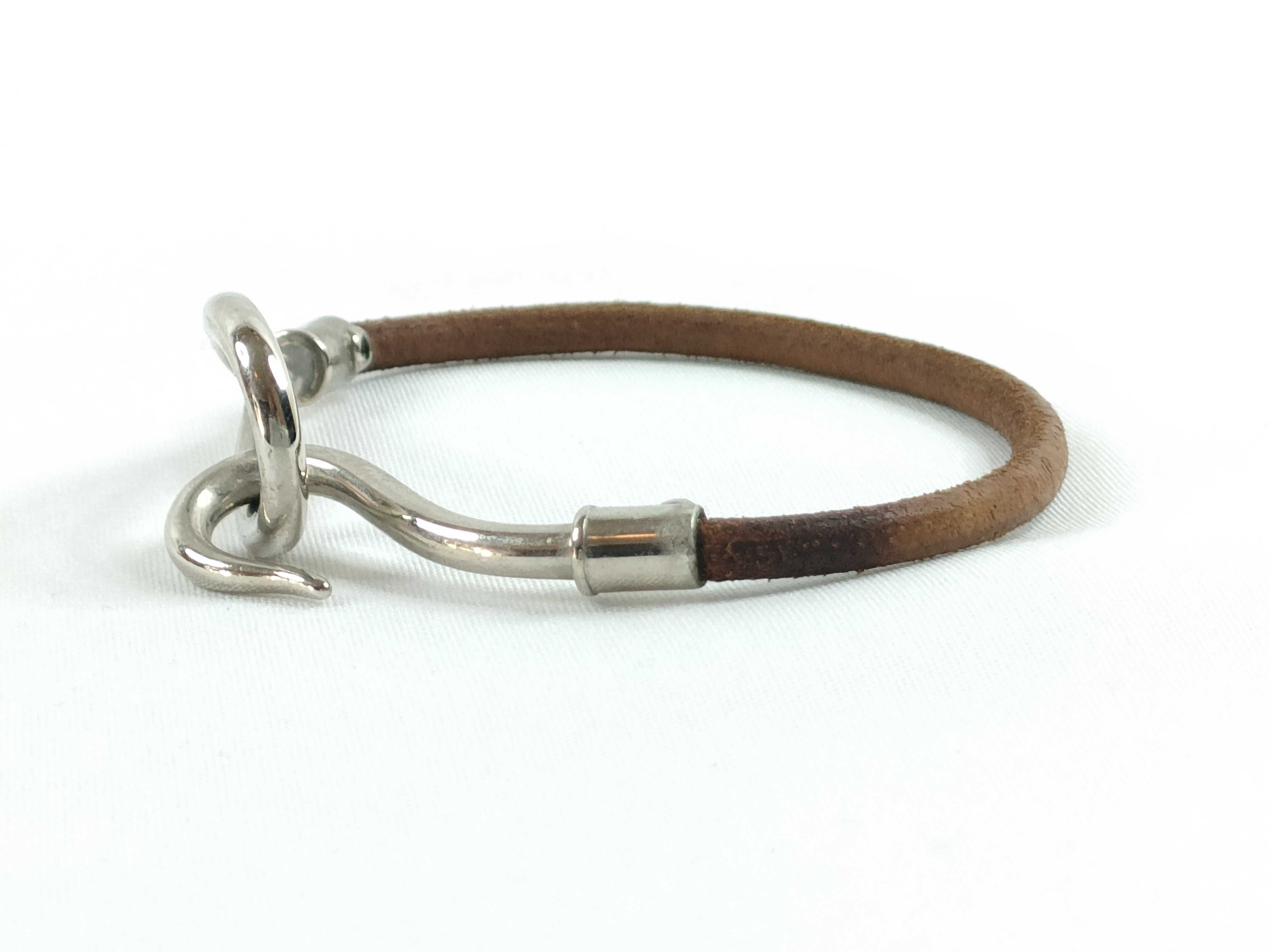 Jumbo Leather Choker Bracelet (Bracelet/Bangle) — view 2