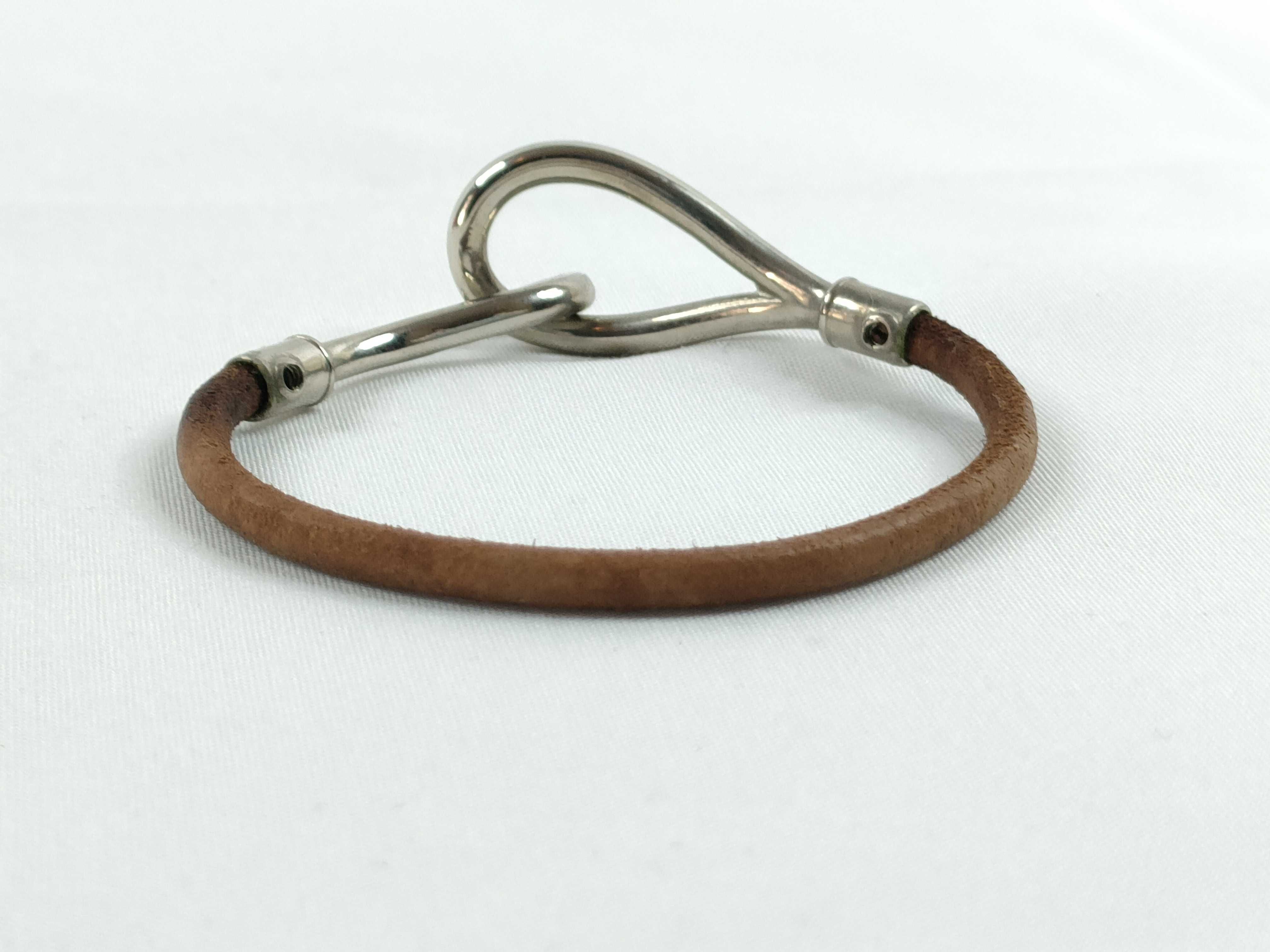Jumbo Leather Choker Bracelet (Bracelet/Bangle) — view 3