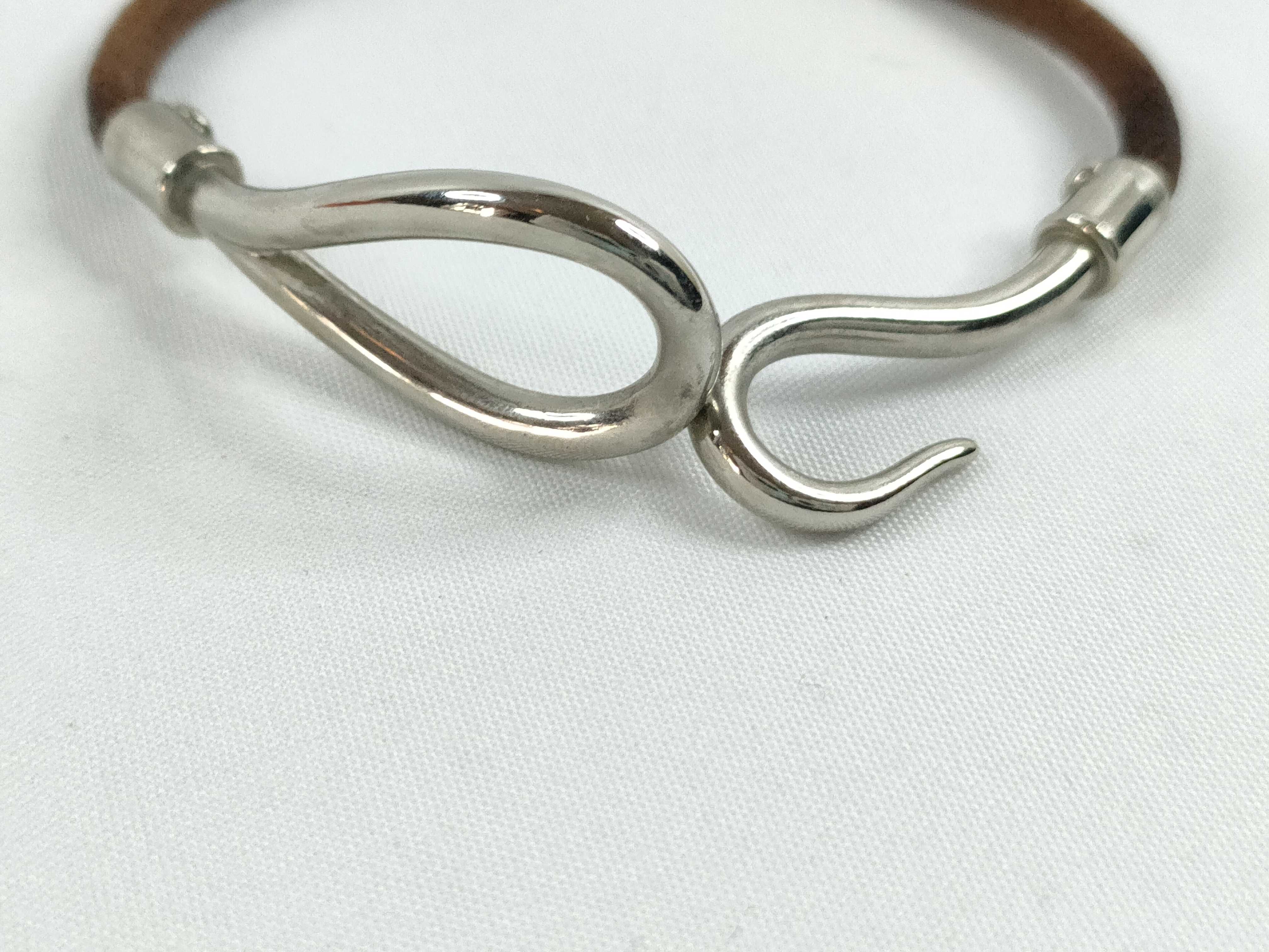 Jumbo Leather Choker Bracelet (Bracelet/Bangle) — view 9