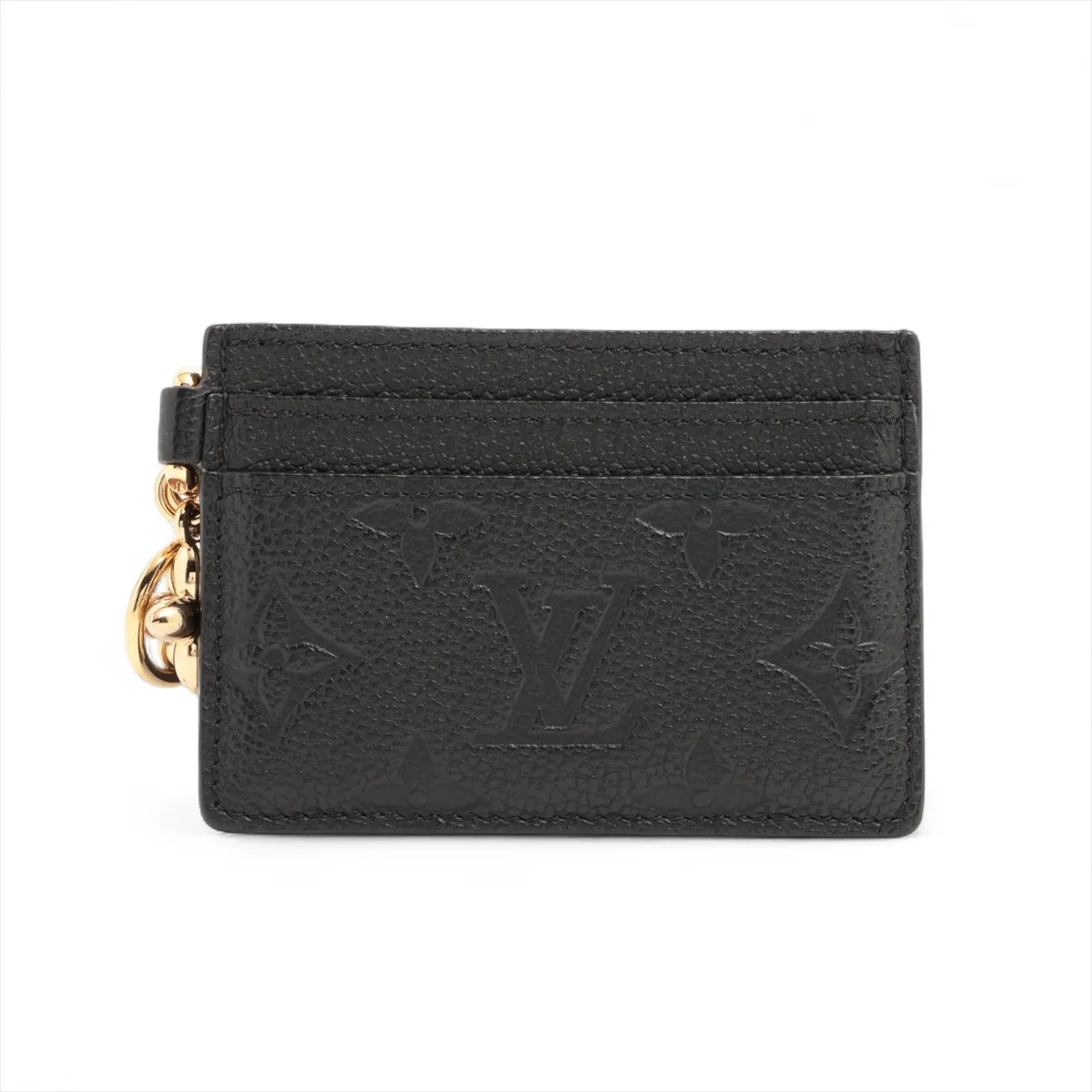 Empreinte Portecarte LV Charm M82132 Noir Card Case (RFID detected)