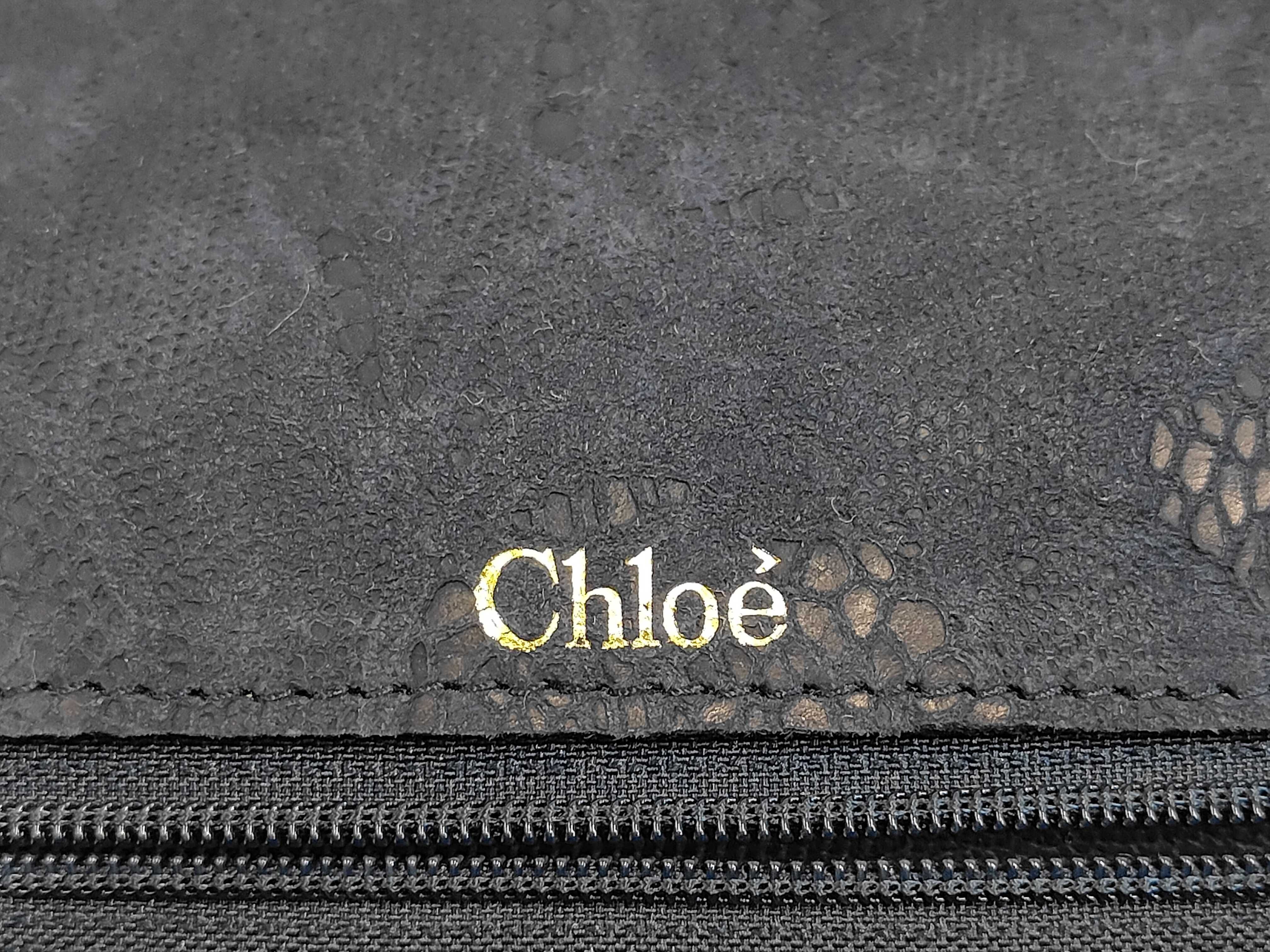 lace design chain shoulder handbag — view 9