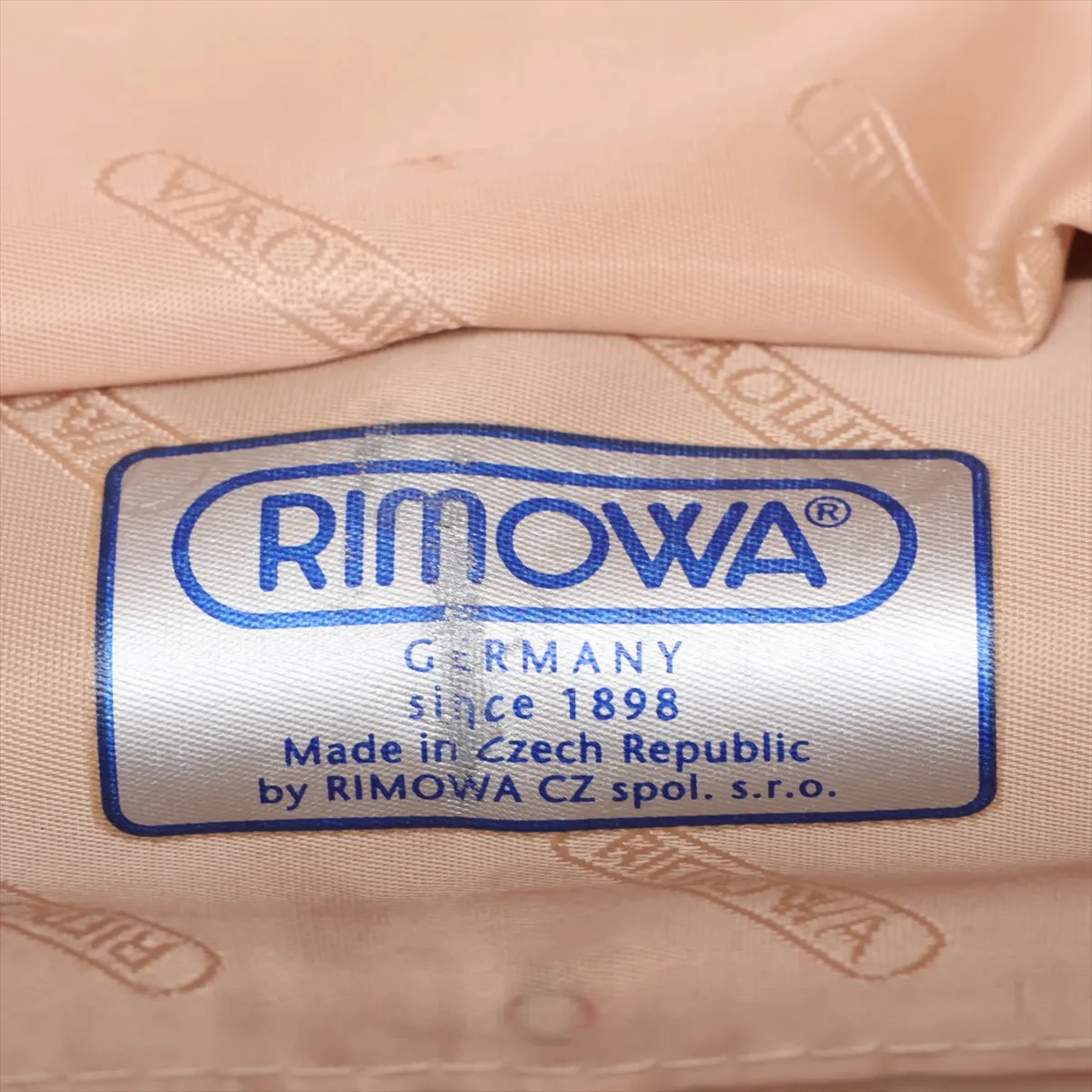[Individually packaged] Rimowa Salsa Deluxe Polycarbonate x Canvas Carry-on Suitcase, Brown, Combination Lock 000 — view 15