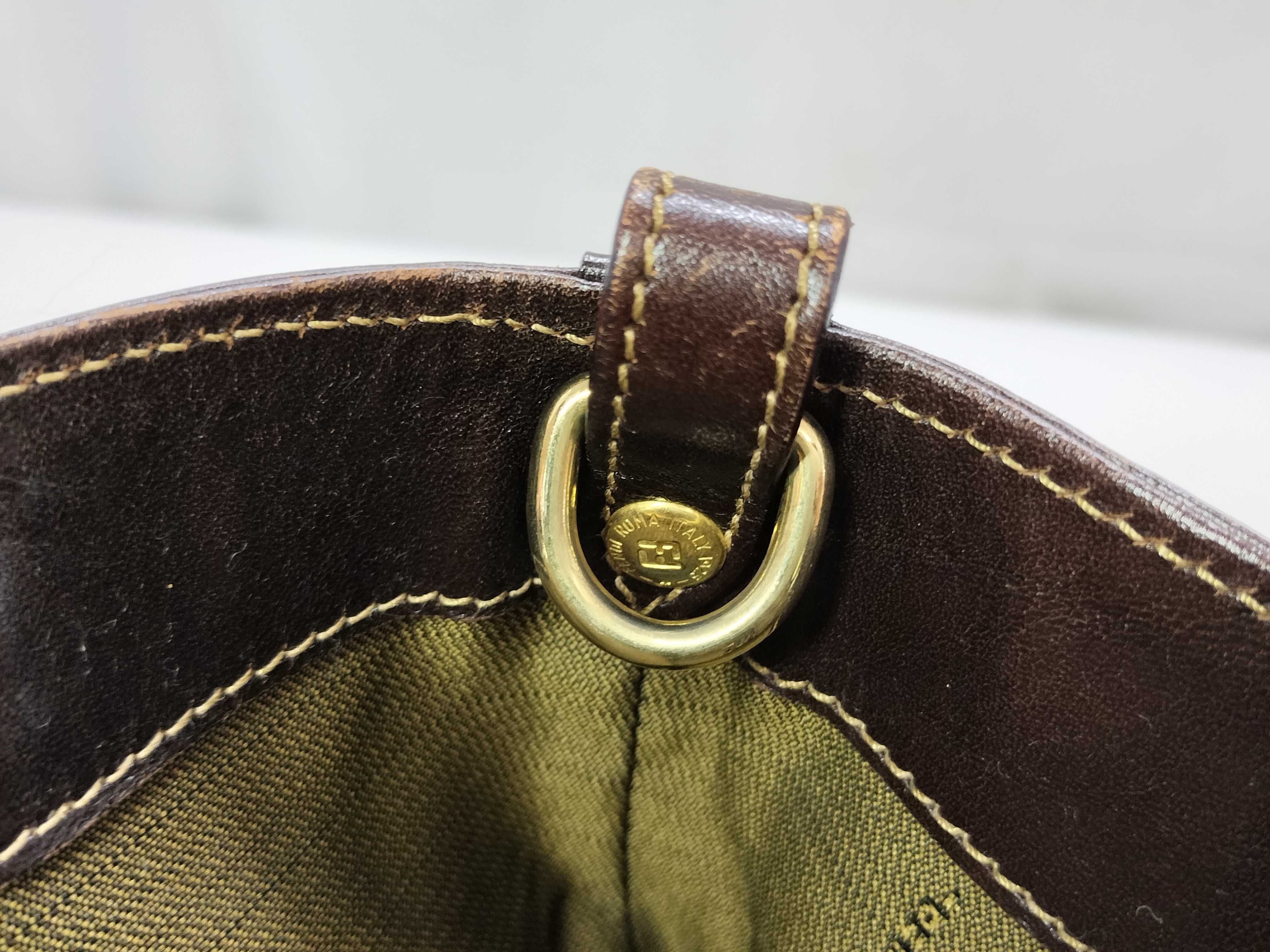 Zucca pattern Fendi tote bag with strap — view 12