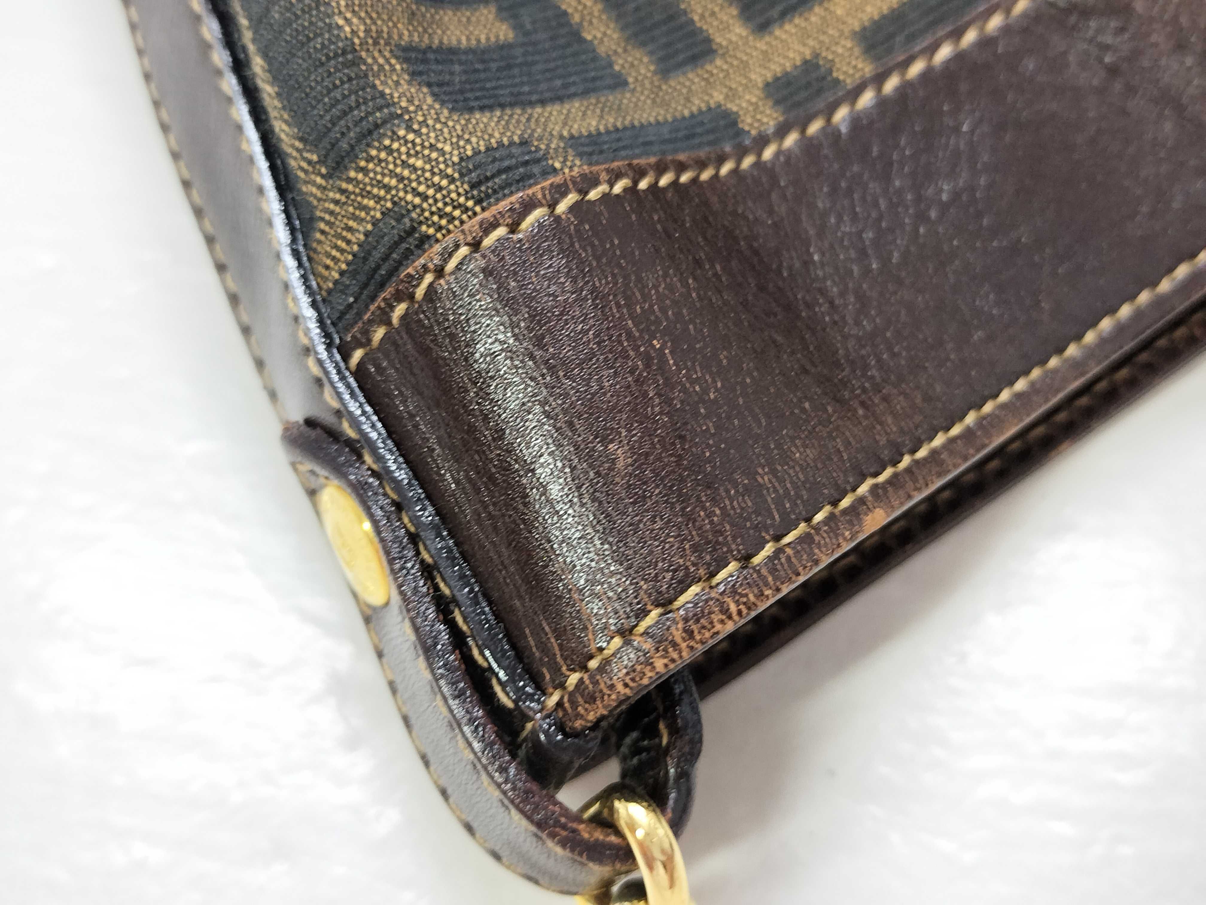 Zucca pattern Fendi tote bag with strap — view 15
