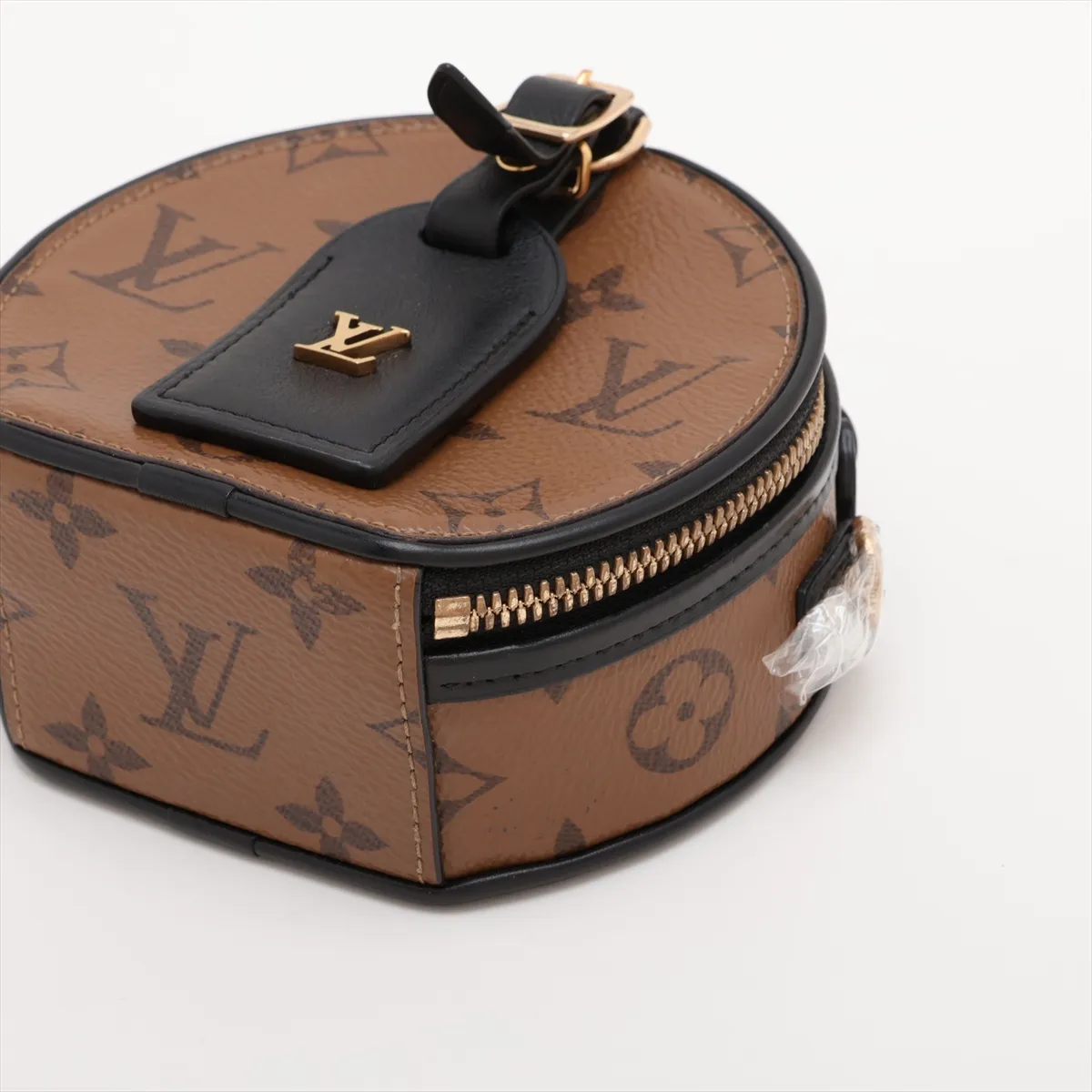 Monogram Reverse Mini Boite Chapeau M68276 Brown (RFID detected) — view 3