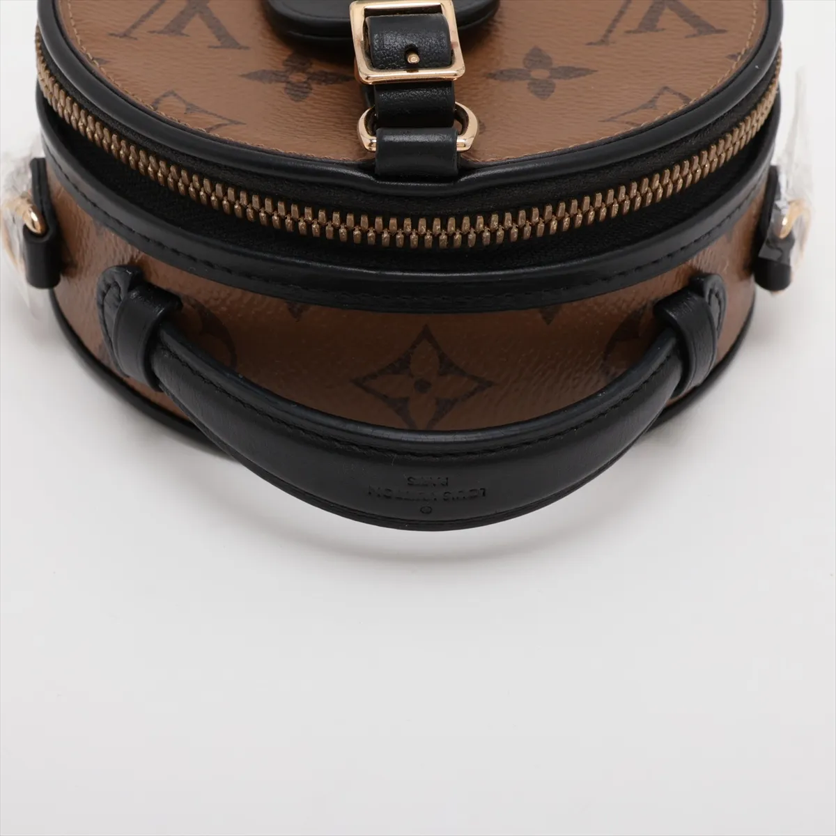 Monogram Reverse Mini Boite Chapeau M68276 Brown (RFID detected) — view 5