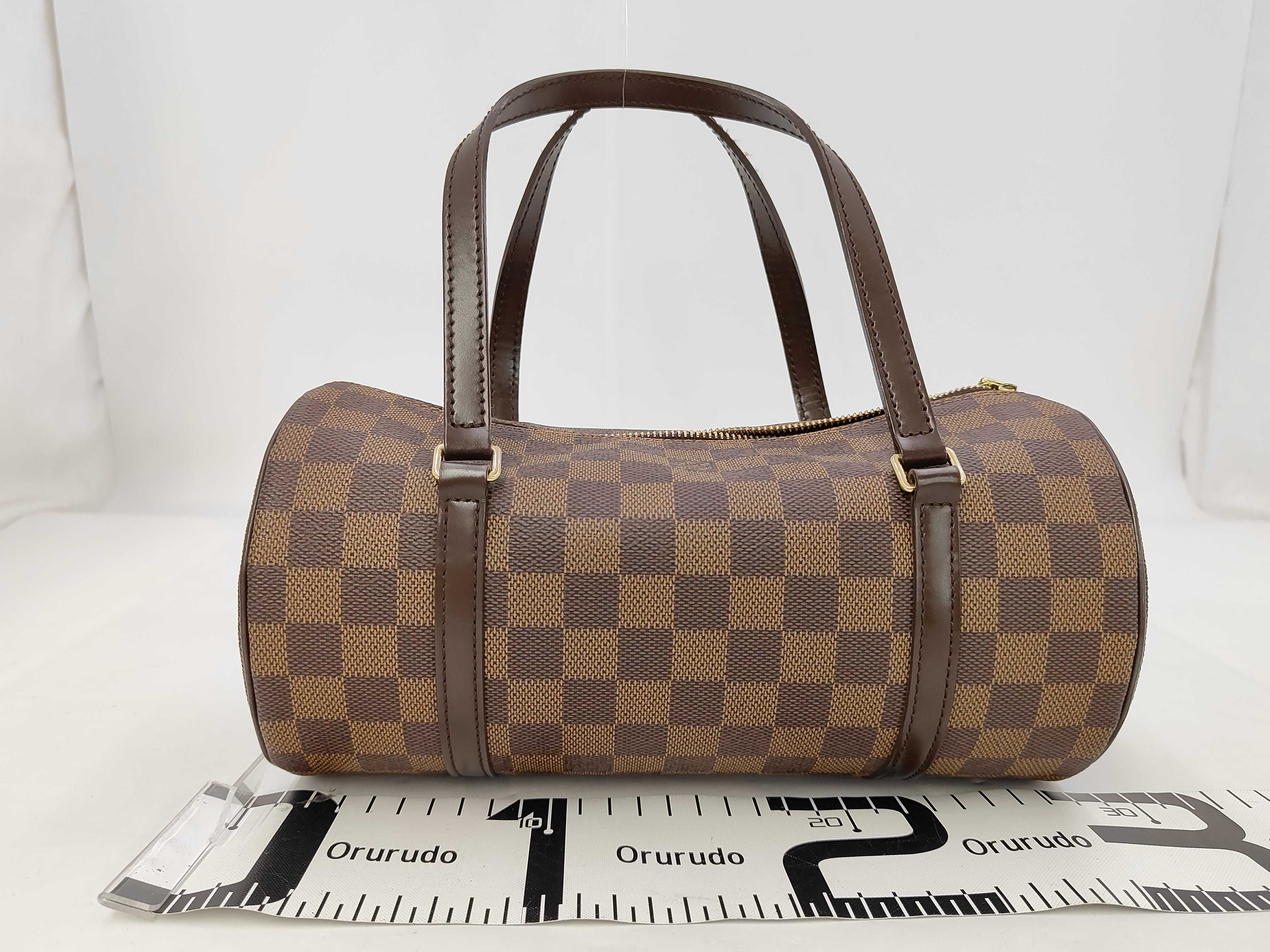 Damier Papillon 26 Damier Handbag N51304 with protective bag — view 2