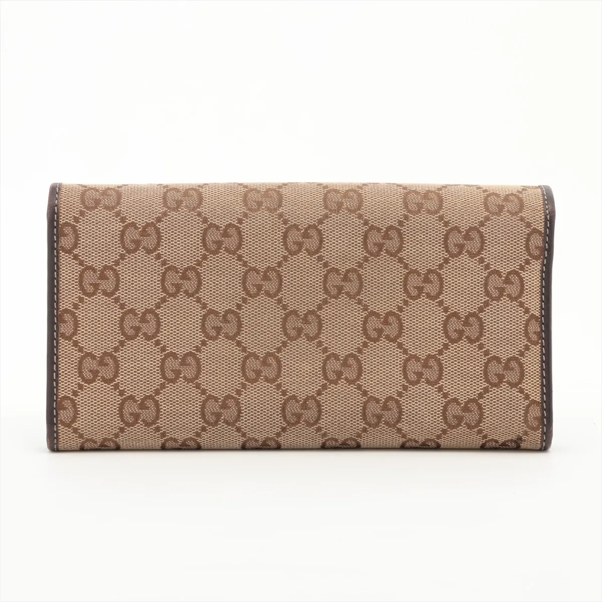 Guccissima 251861 Canvas x Leather Long Wallet Beige — view 2